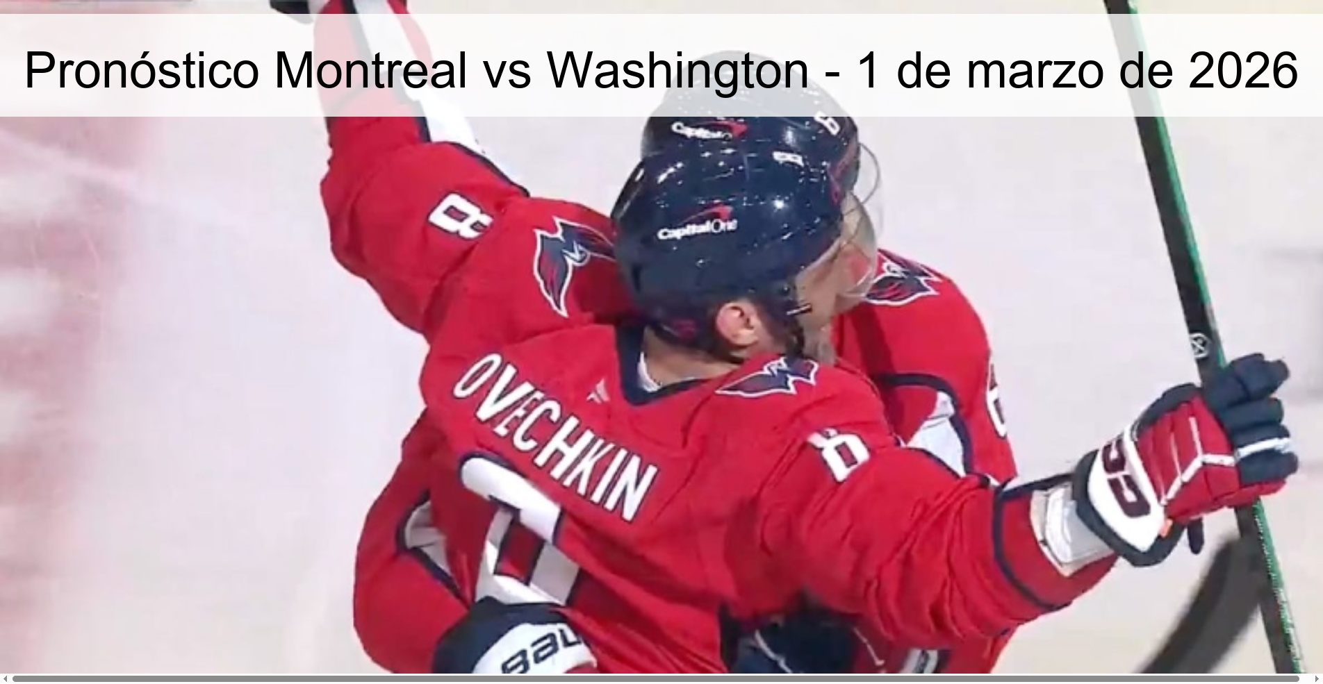 Montreal vs Washington Prediction – March 1, 2026