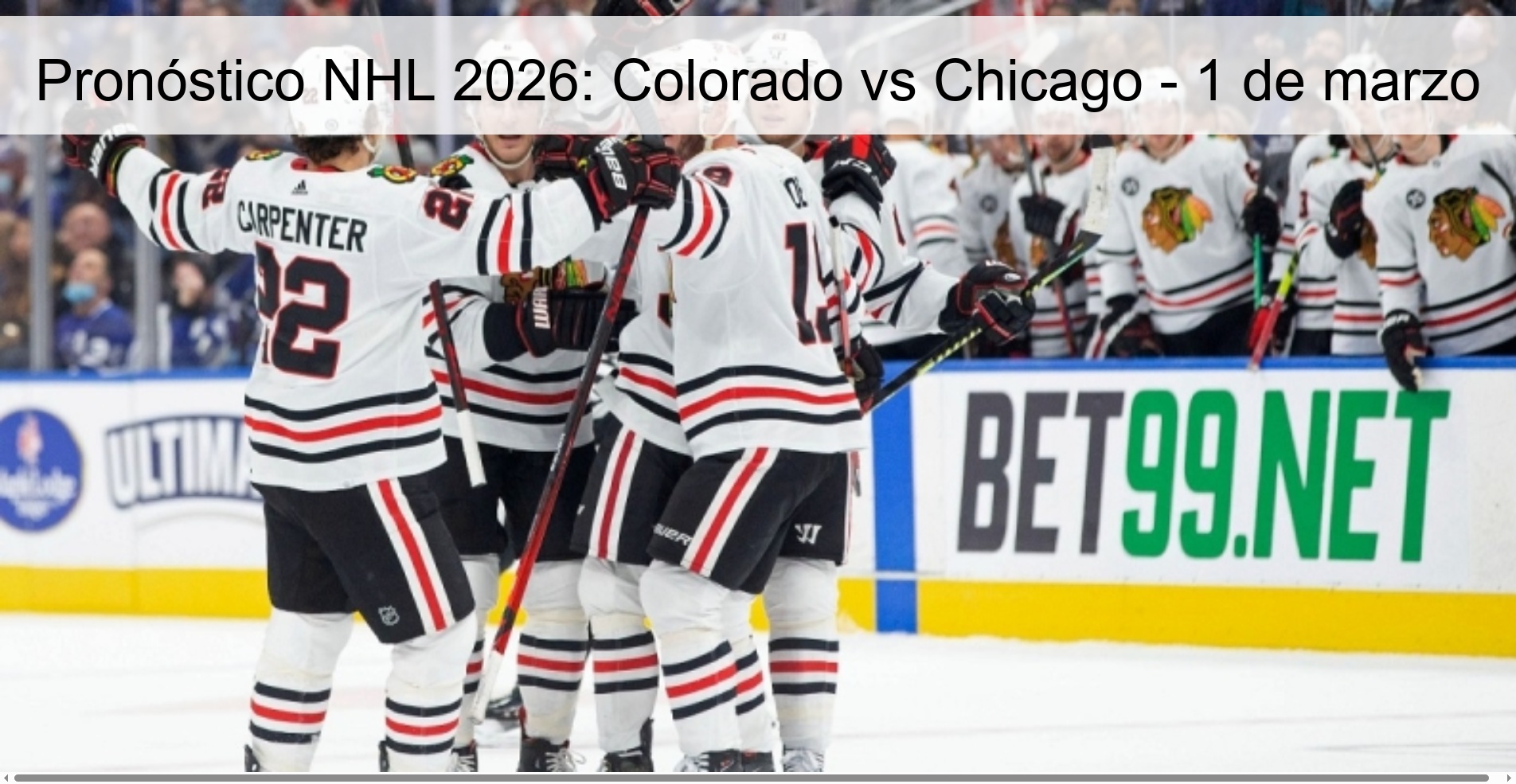 NHL 2026 Prediction: Colorado vs Chicago – March 1