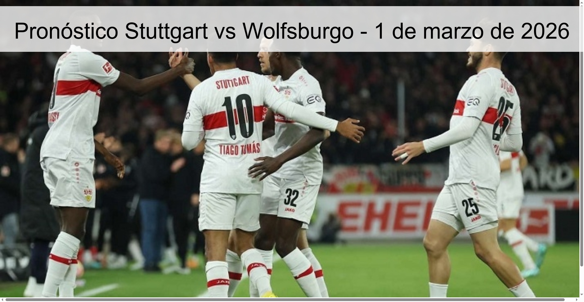Stuttgart vs Wolfsburg Prediction – March 1, 2026