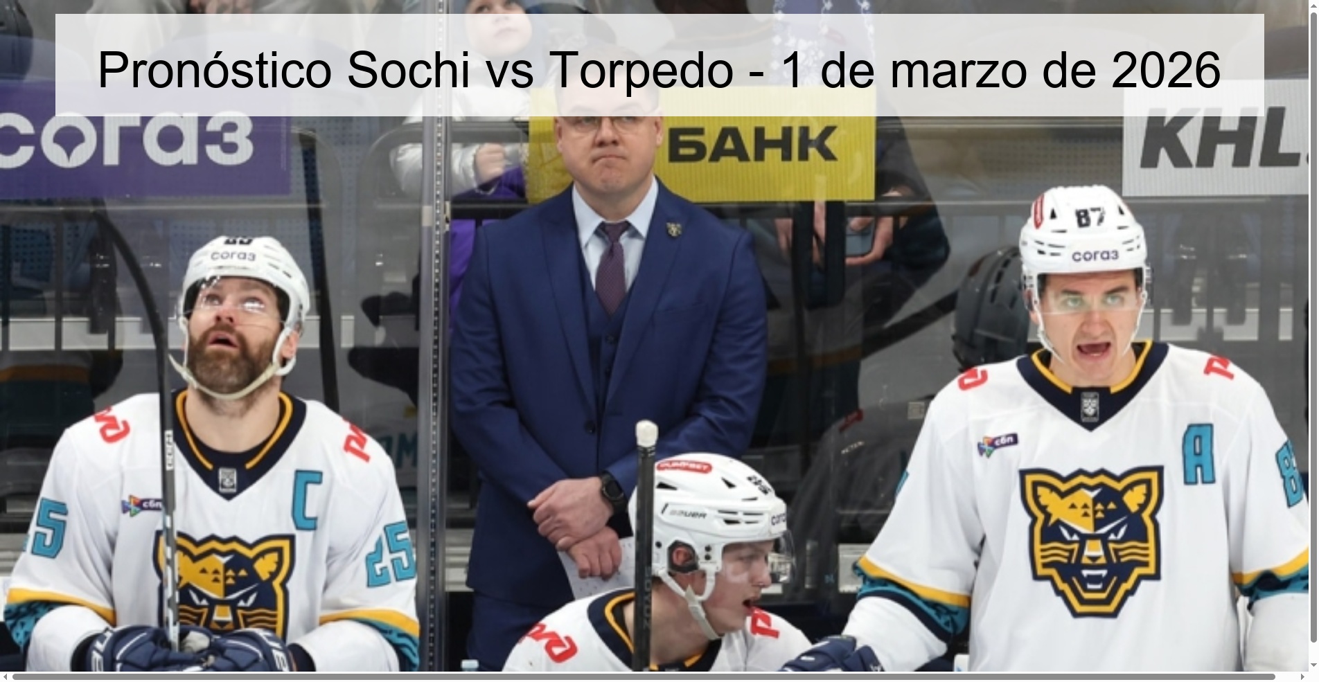 Sochi vs Torpedo Prediction – March 1, 2026