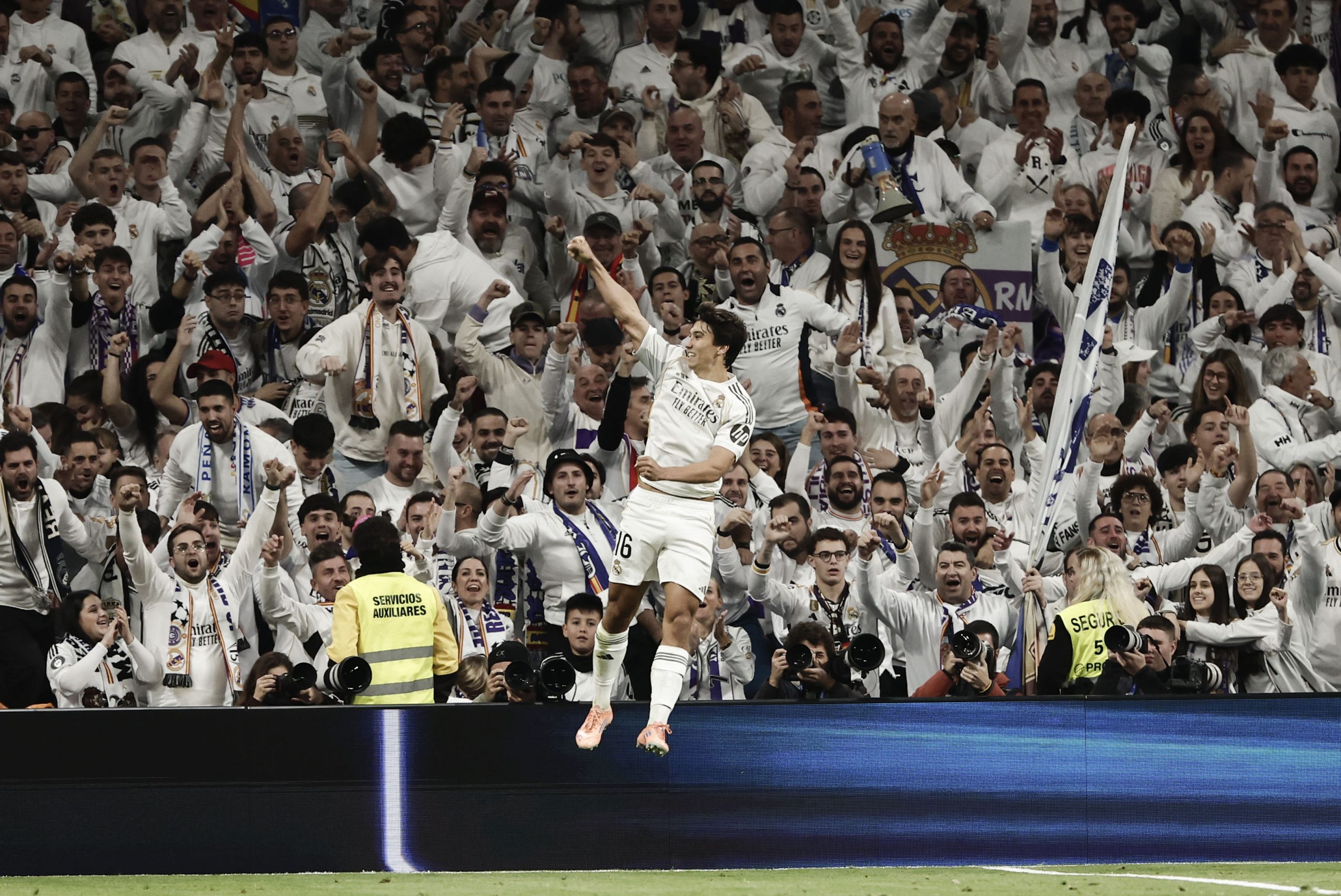 Fast and on foot! Madrid starts with a great goal against Real Sociedad