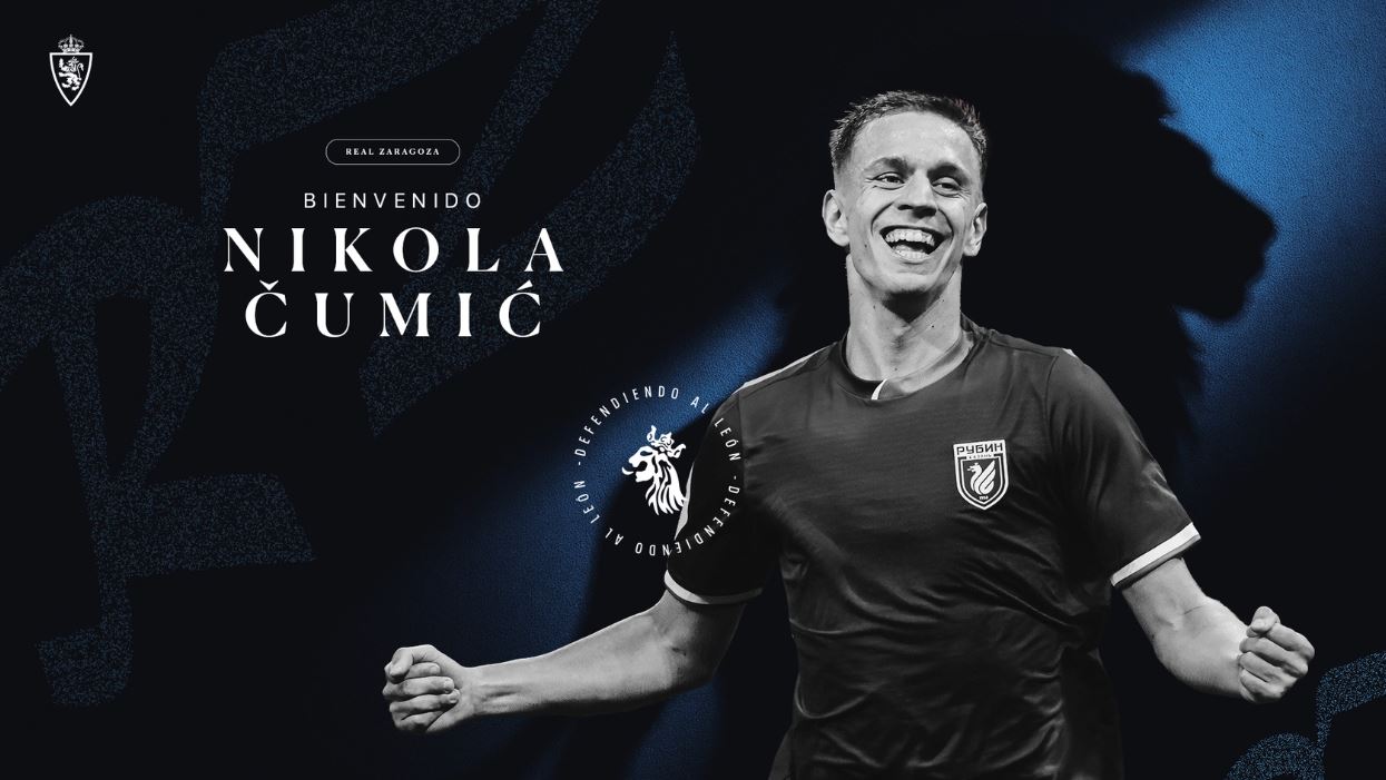 Real Zaragoza reinforces its squad with the arrival of Nikola Cumic Real Zaragoza reinforces its squad with the arrival of Nikola Cumic