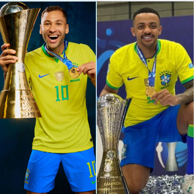 Double Crown for Barça! Pito and Joao Victor Conquer the Copa América Futsal with Brazil