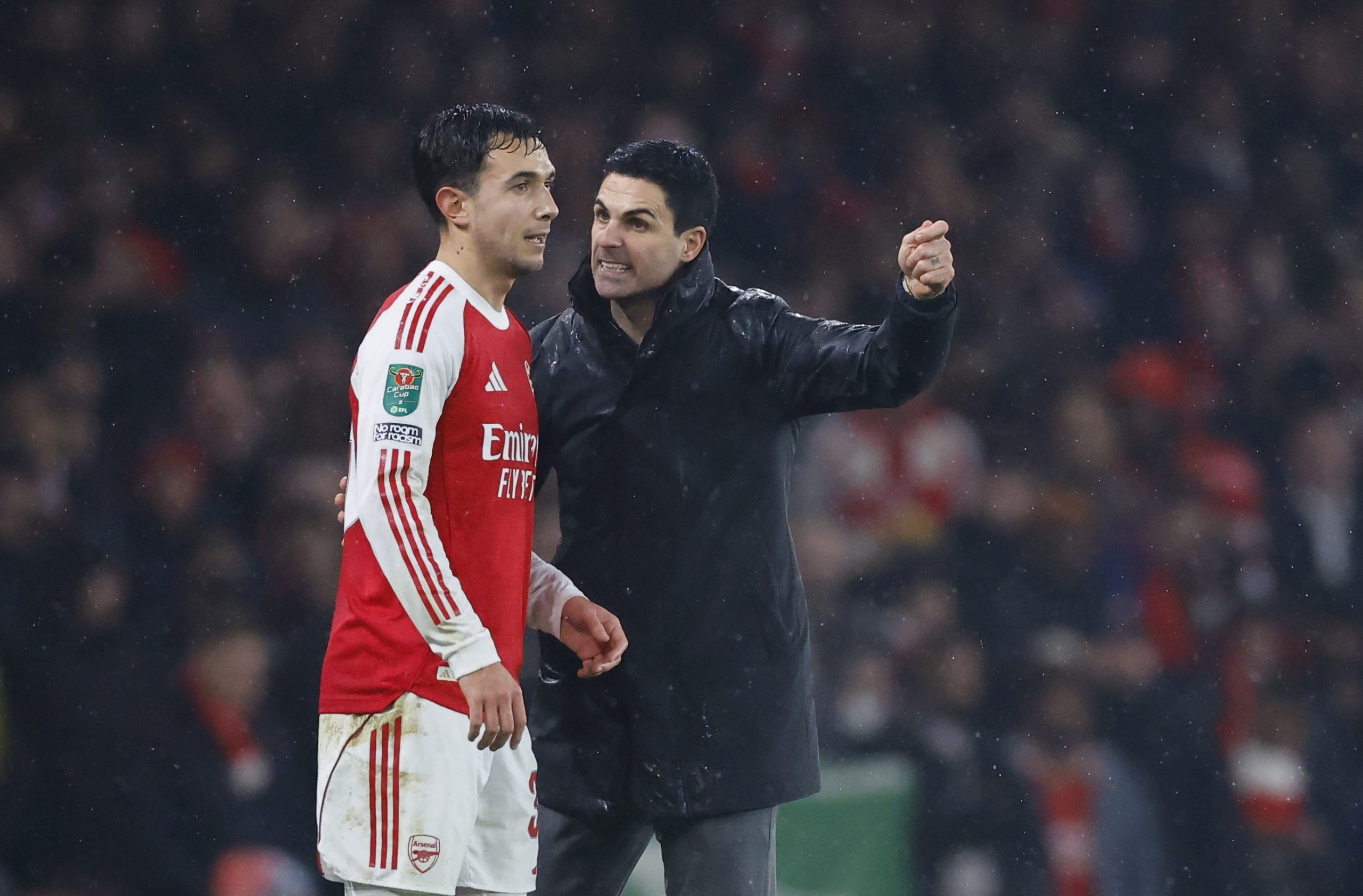 Arsenal face a possible crisis with Mikel Merino's injury Arsenal face a possible crisis with Mikel Merino's injury