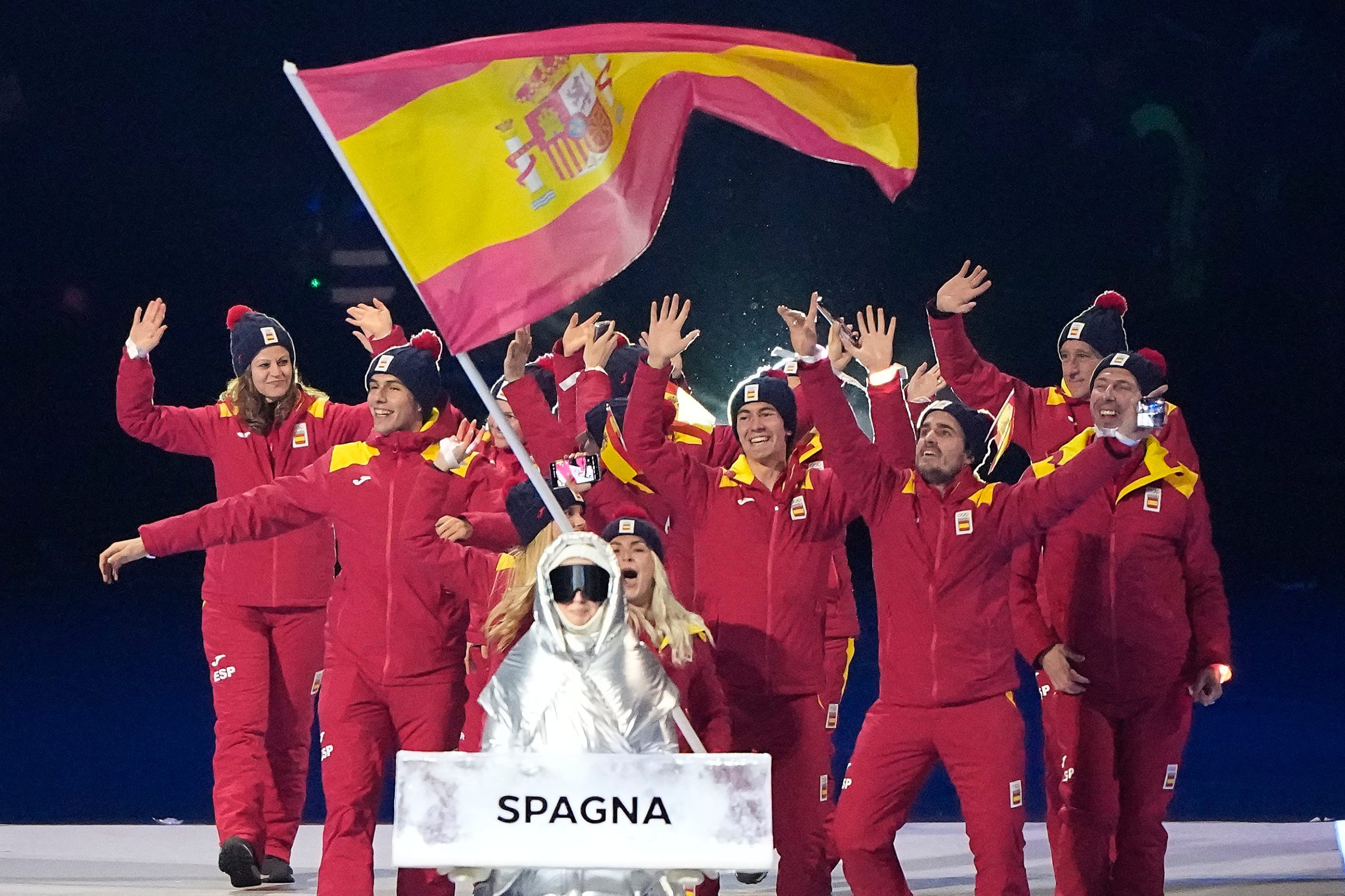 Spain shines at the opening of the 2026 Winter Olympic Games