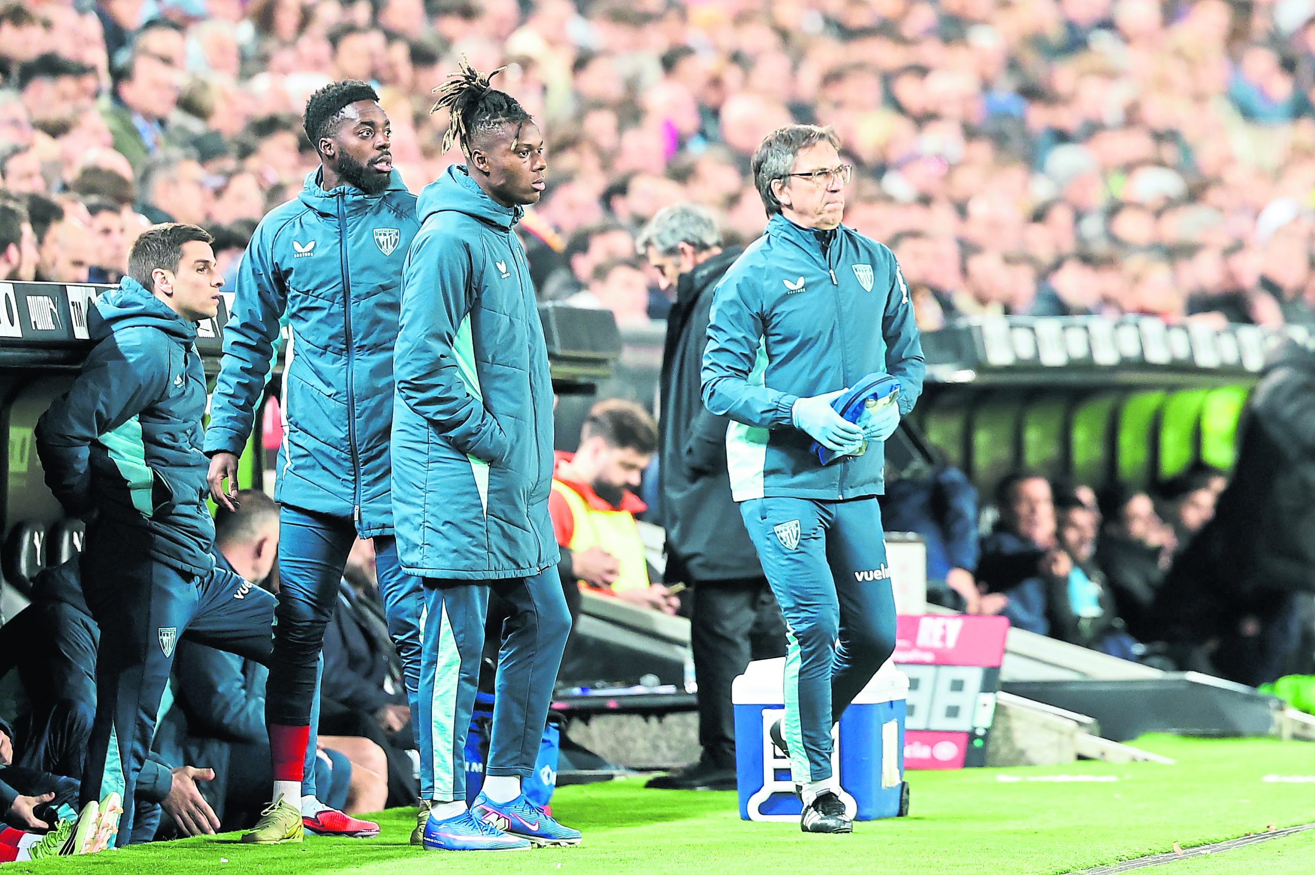 Athletic, between the cup euphoria and the return to normality: Nico Williams, Jauregizar and Monreal, protagonists