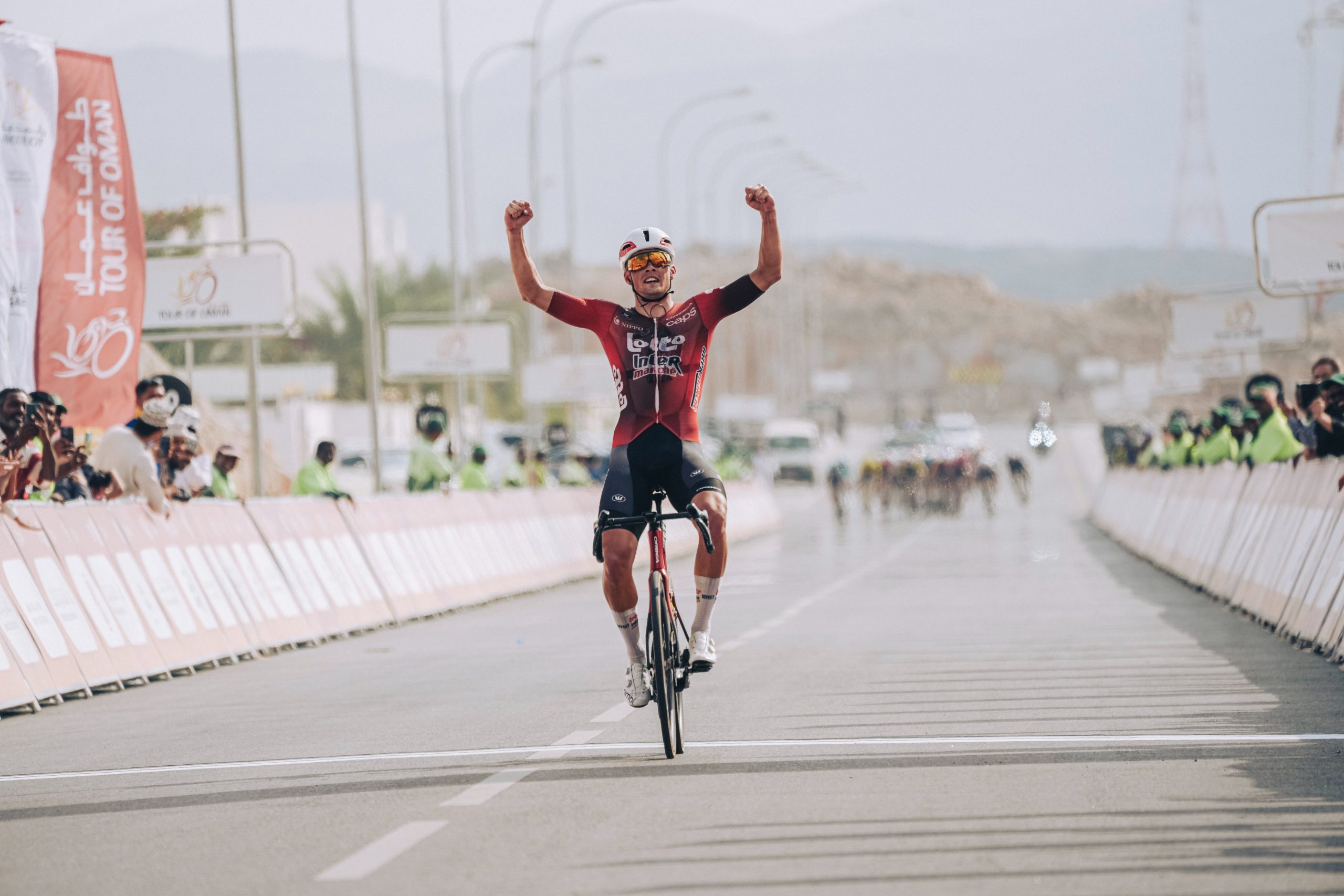 Veistroffer consolidates his lead in the Tour of Oman after an exciting second stage