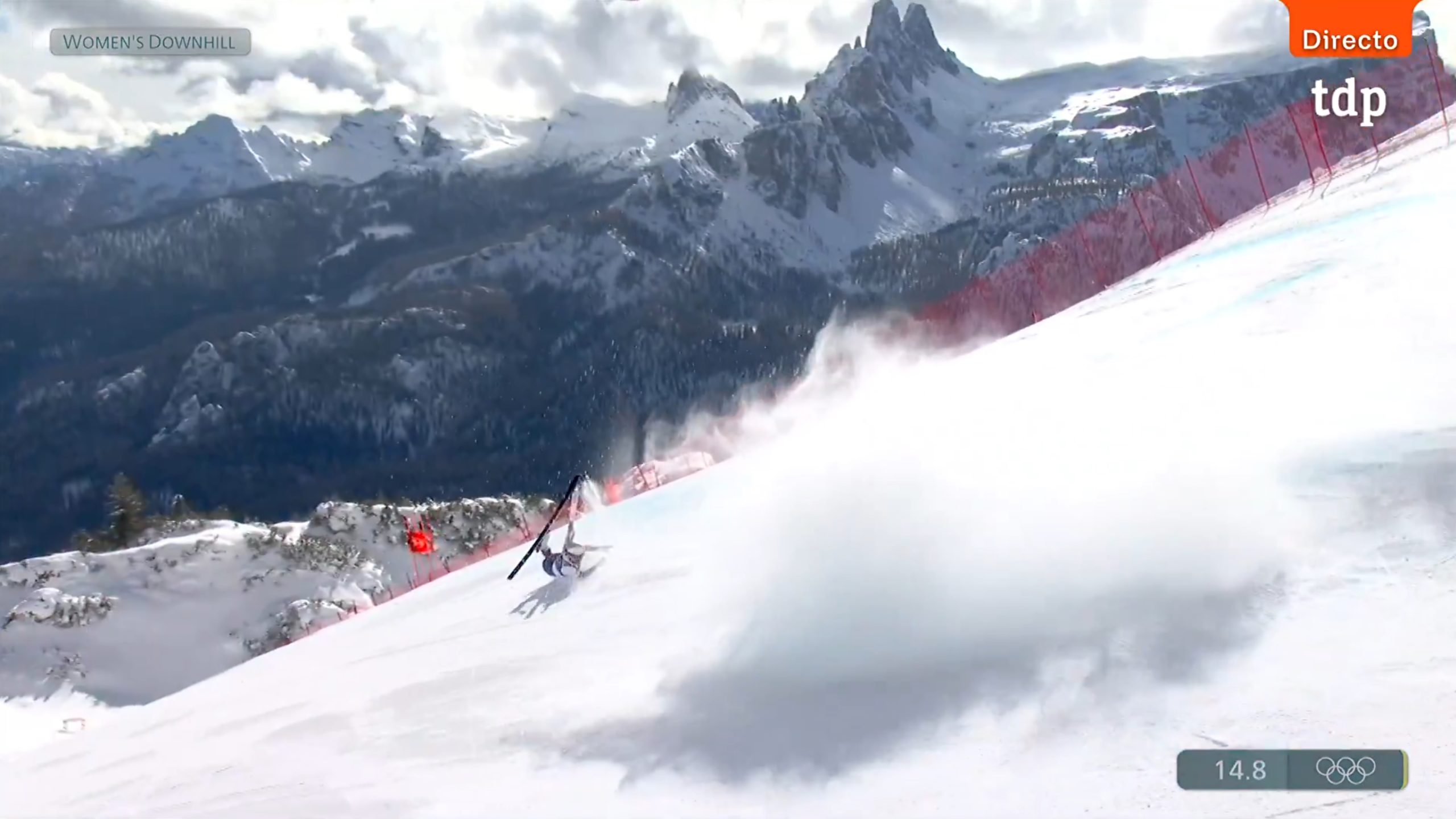Tragedy in Milan-Cortina! Vonn and Moreno, evacuated by helicopter after spectacular falls