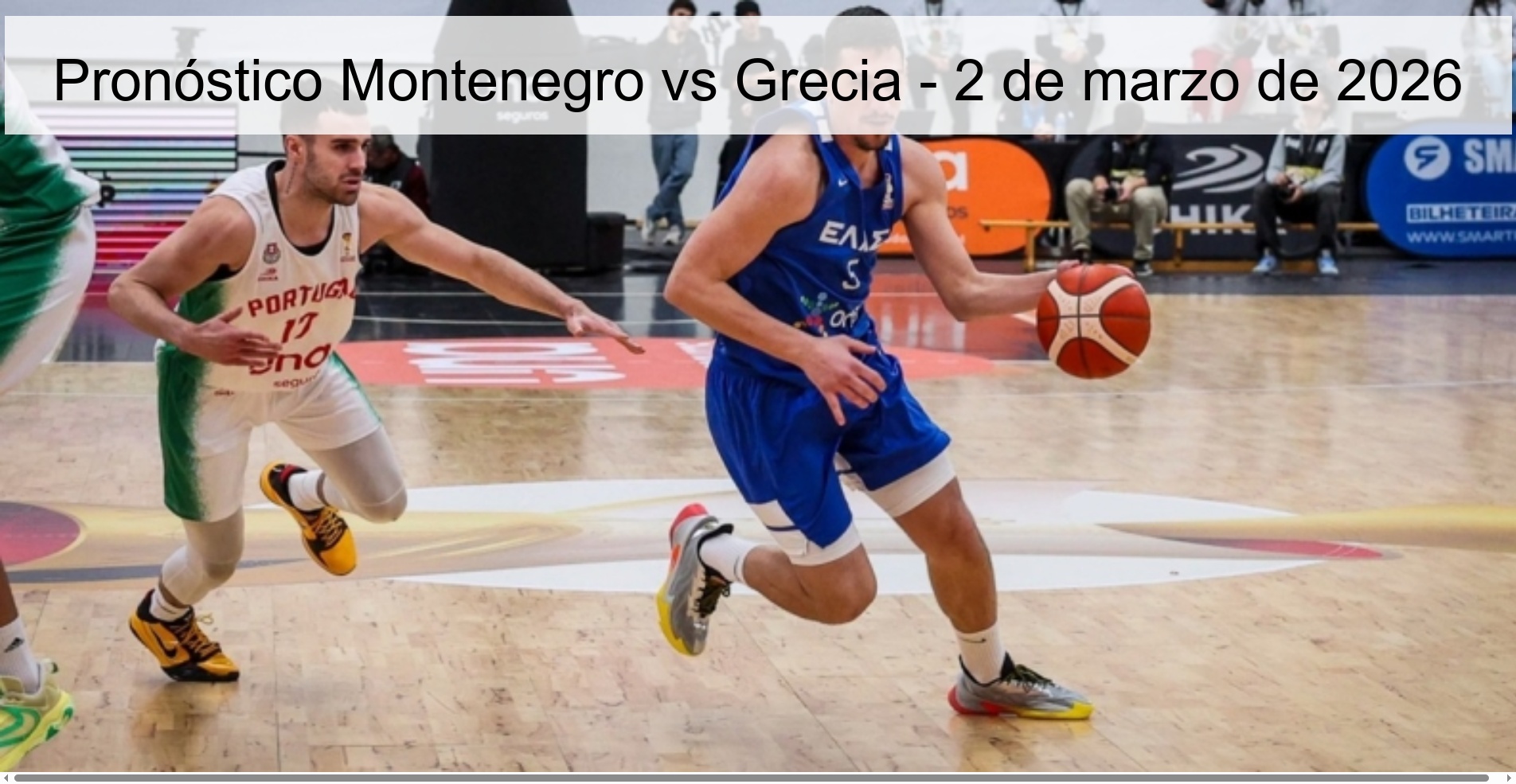 Pronóstico Montenegro vs Grecia - 2 de marzo de 2026