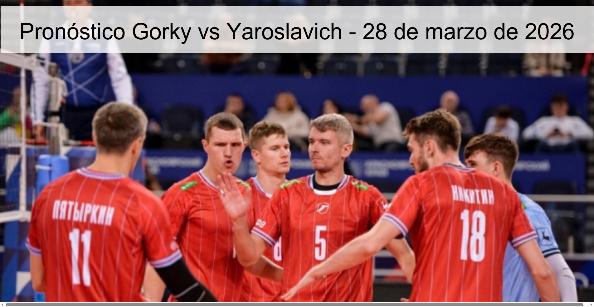 Gorky vs Yaroslavich Prediction – March 28, 2026