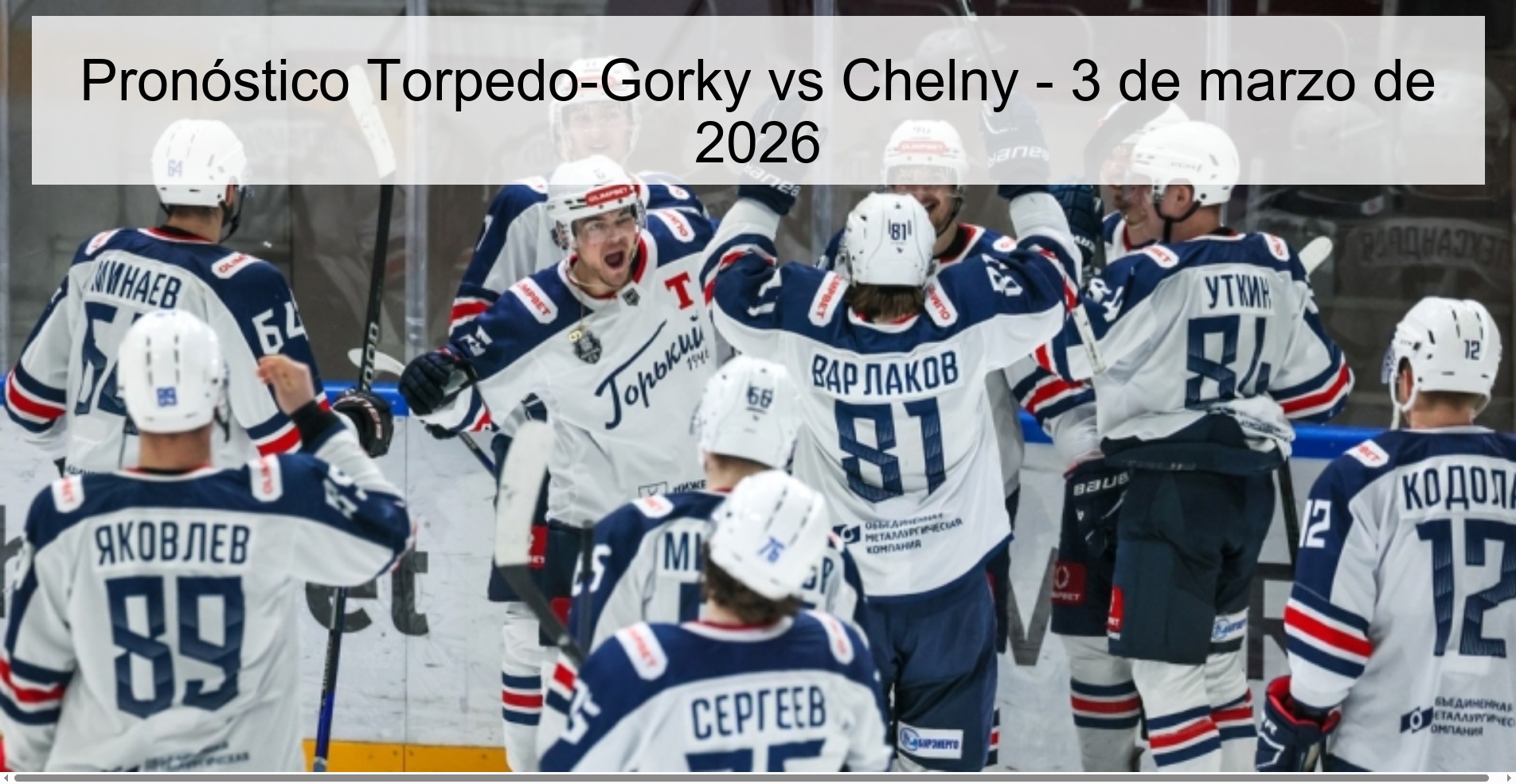 Torpedo-Gorky vs Chelny Prediction – March 3, 2026