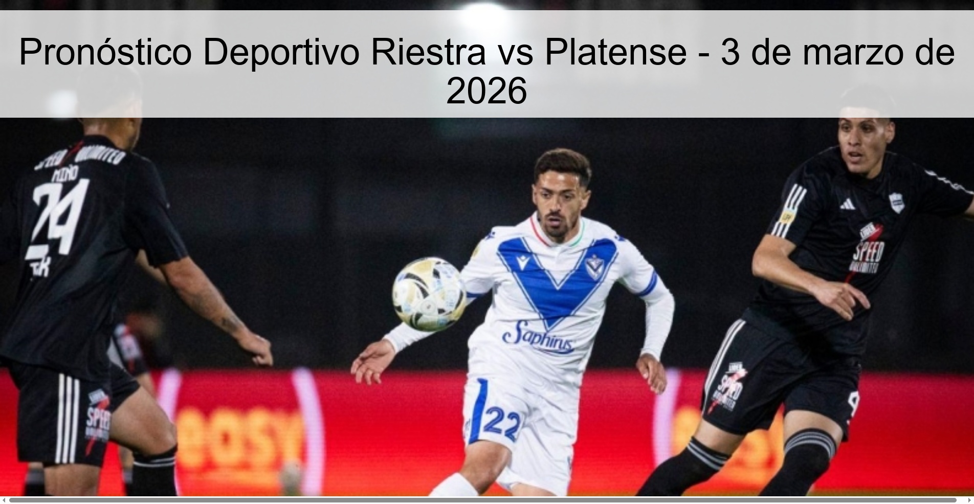 Deportivo Riestra vs Platense Prediction - March 3, 2026