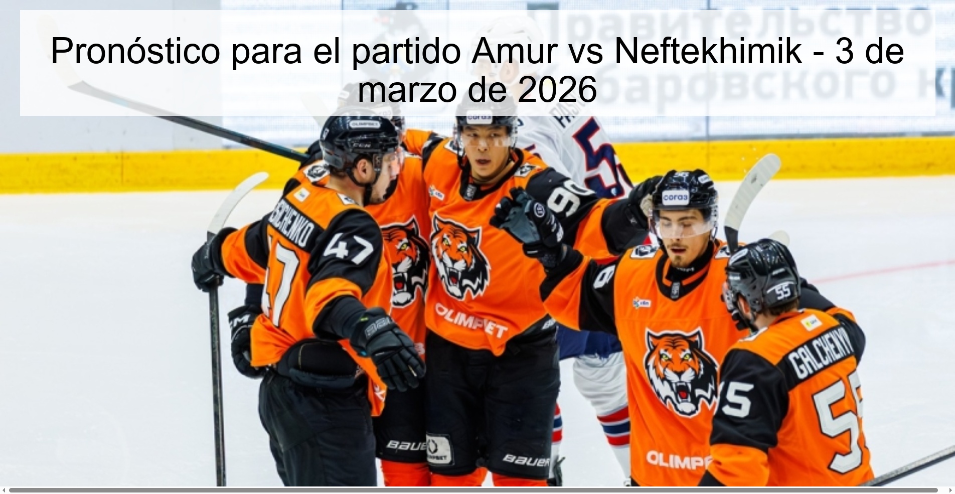 Prediction for the match Amur vs Neftekhimik - March 3, 2026