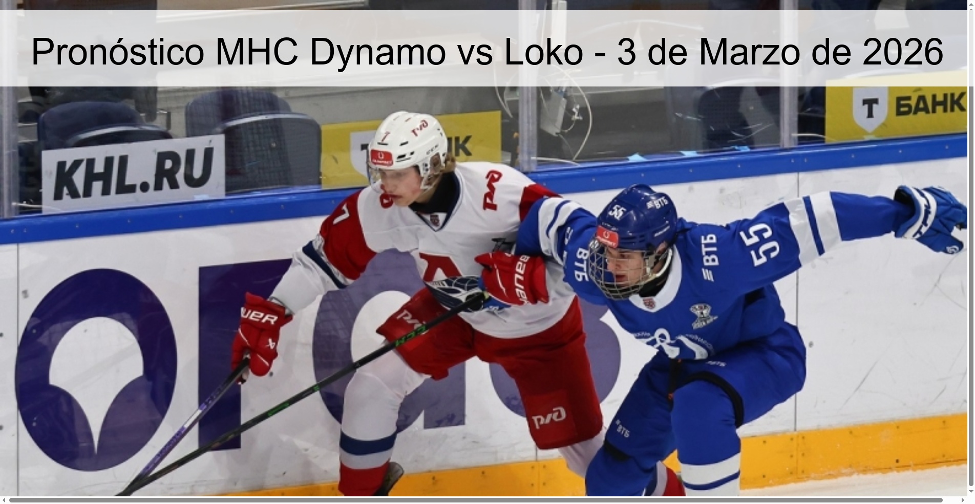 MHC Dynamo vs Loko Prediction - March 3, 2026