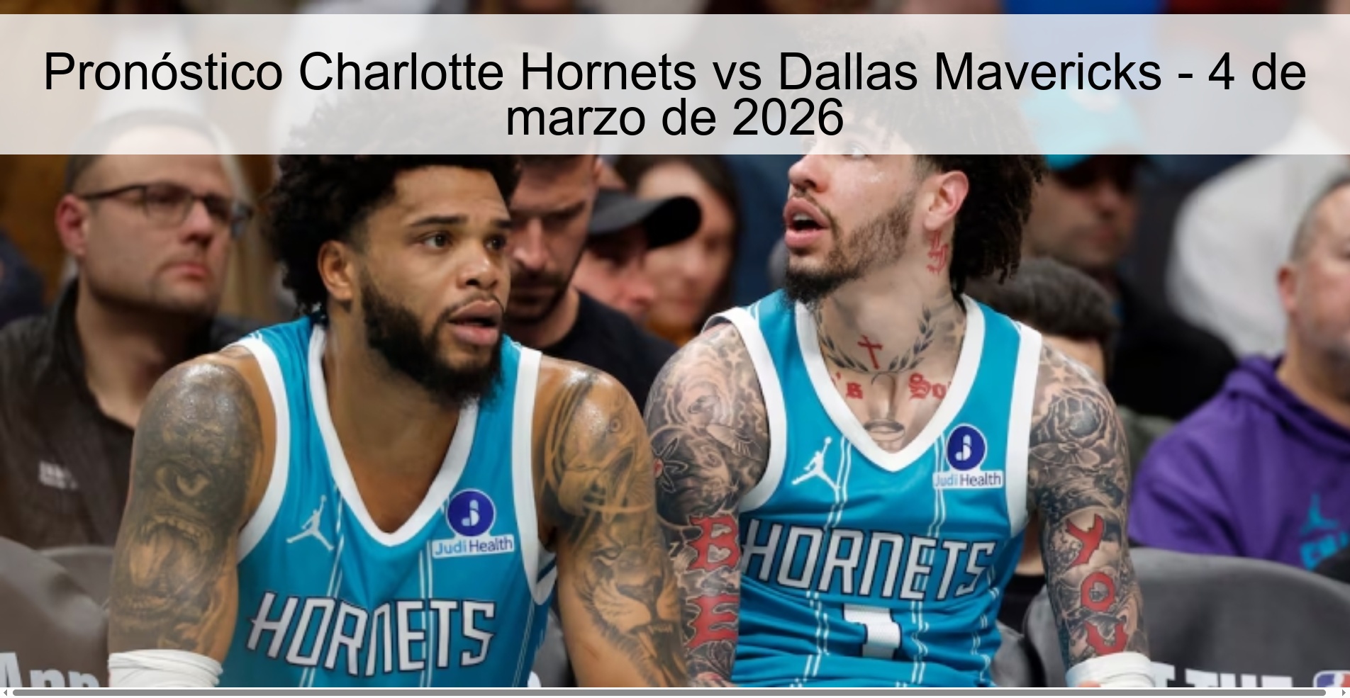 Charlotte Hornets vs Dallas Mavericks Prediction - March 4, 2026