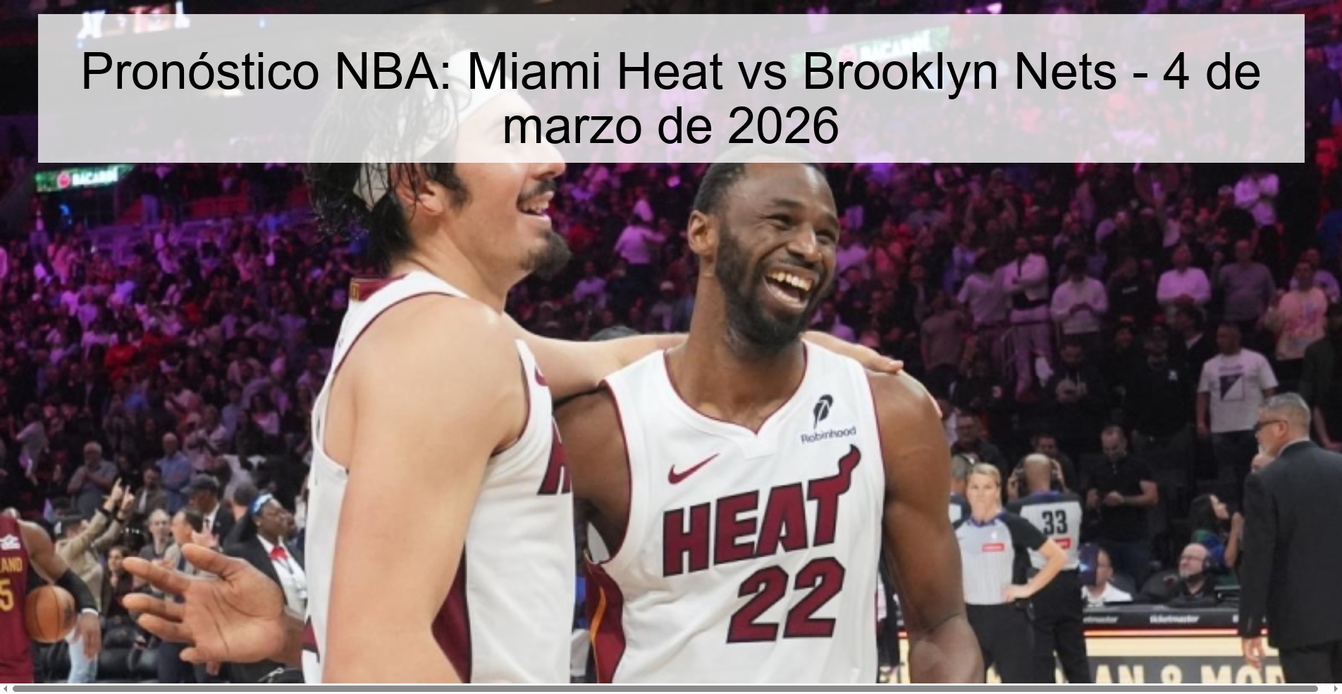 NBA Prediction: Miami Heat vs Brooklyn Nets - March 4, 2026