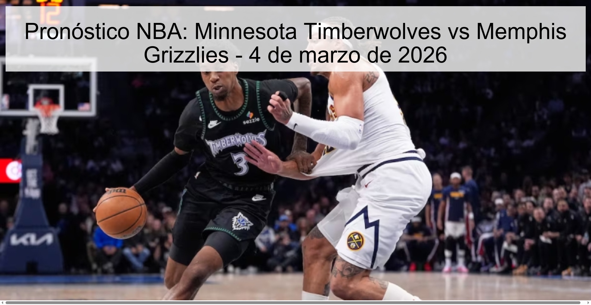 NBA Prediction: Minnesota Timberwolves vs Memphis Grizzlies - March 4, 2026