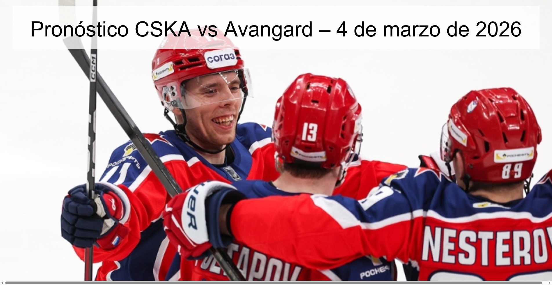 CSKA vs Avangard Prediction – March 4, 2026