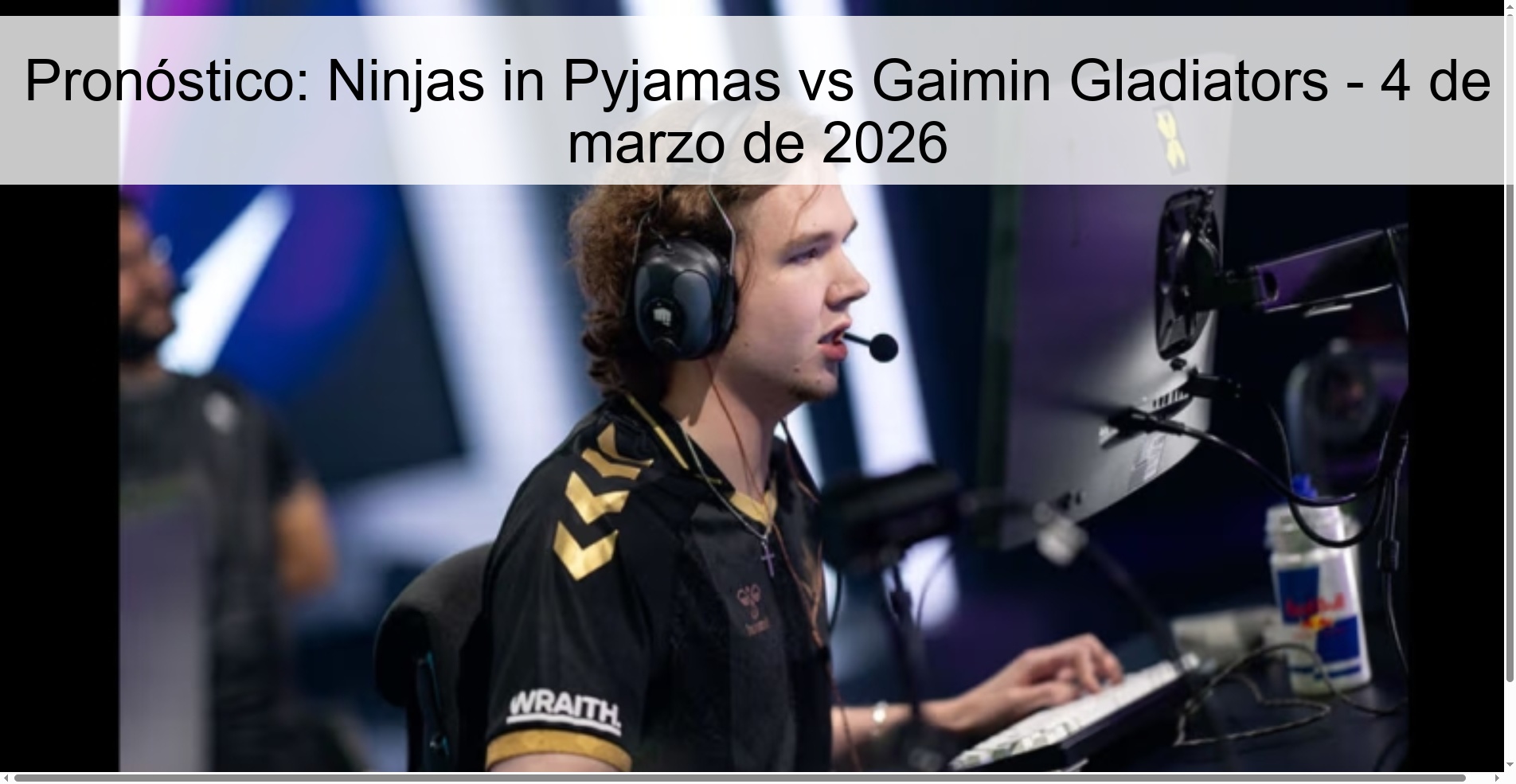 Prediction: Ninjas in Pajamas vs Gaimin Gladiators – March 4, 2026