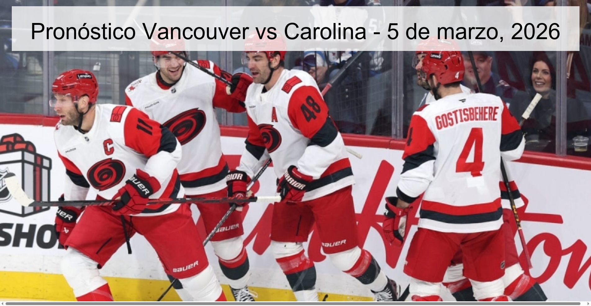 Vancouver vs Carolina Prediction – March 5, 2026