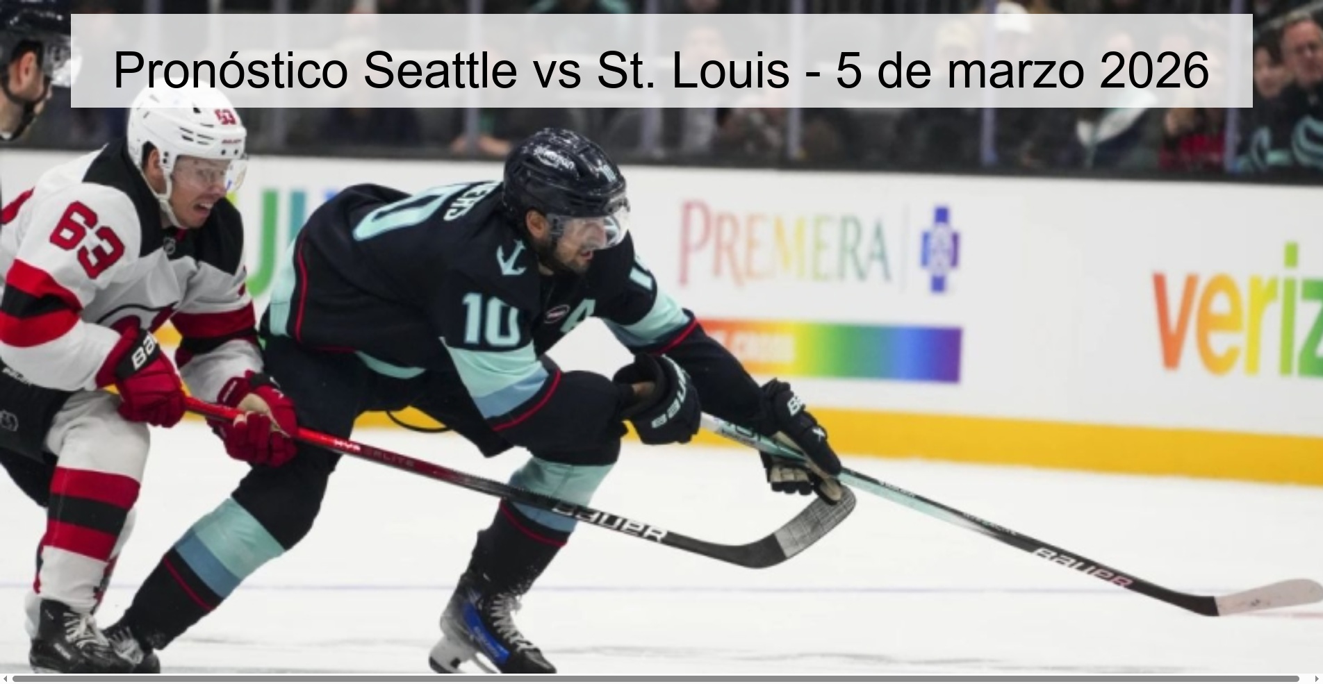 Pronóstico Seattle vs St. Louis - 5 de marzo 2026