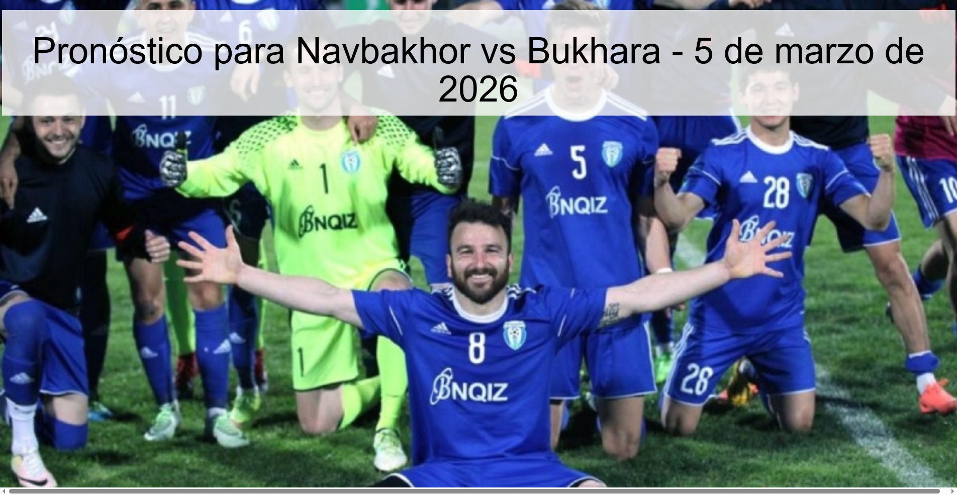 Prediction for Navbakhor vs Bukhara – March 5, 2026