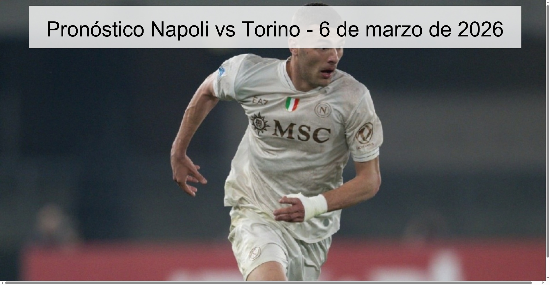 Napoli vs Torino Prediction – March 6, 2026