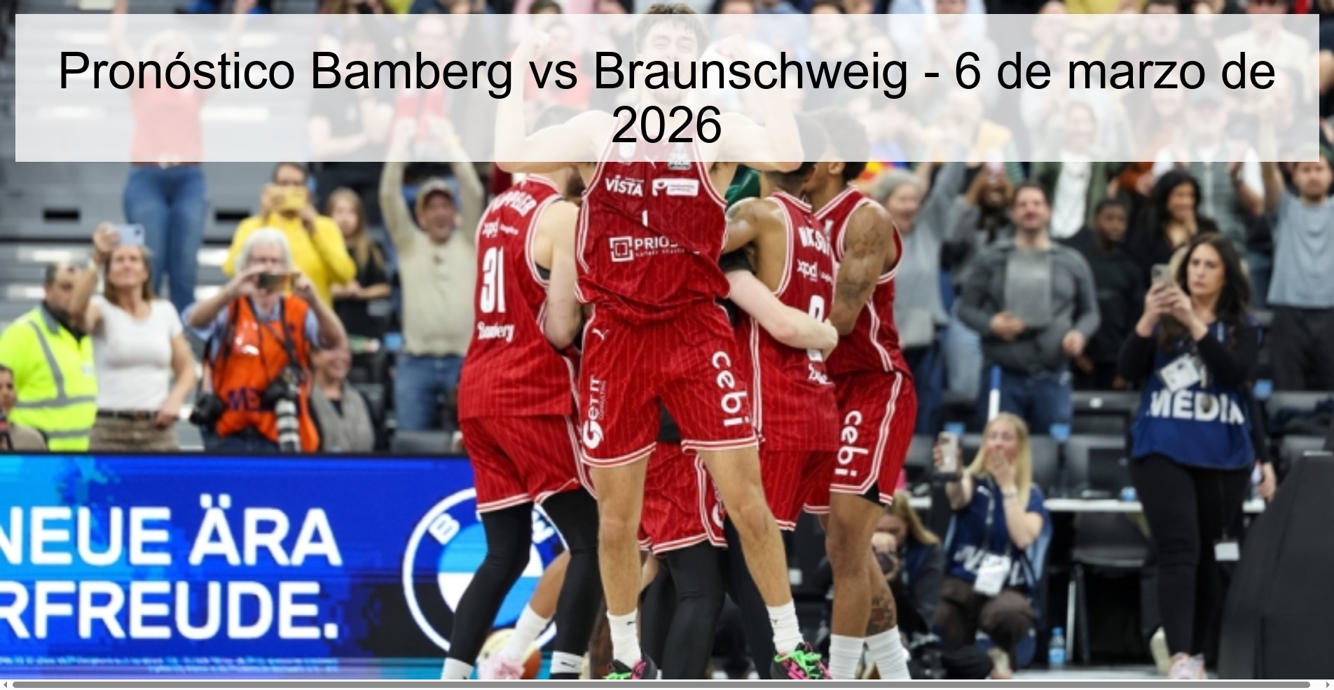 Bamberg vs Braunschweig Prediction – March 6, 2026