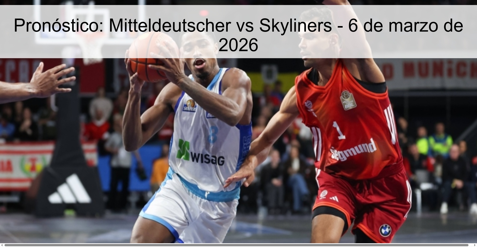 Prediction: Mitteldeutscher vs Skyliners – March 6, 2026