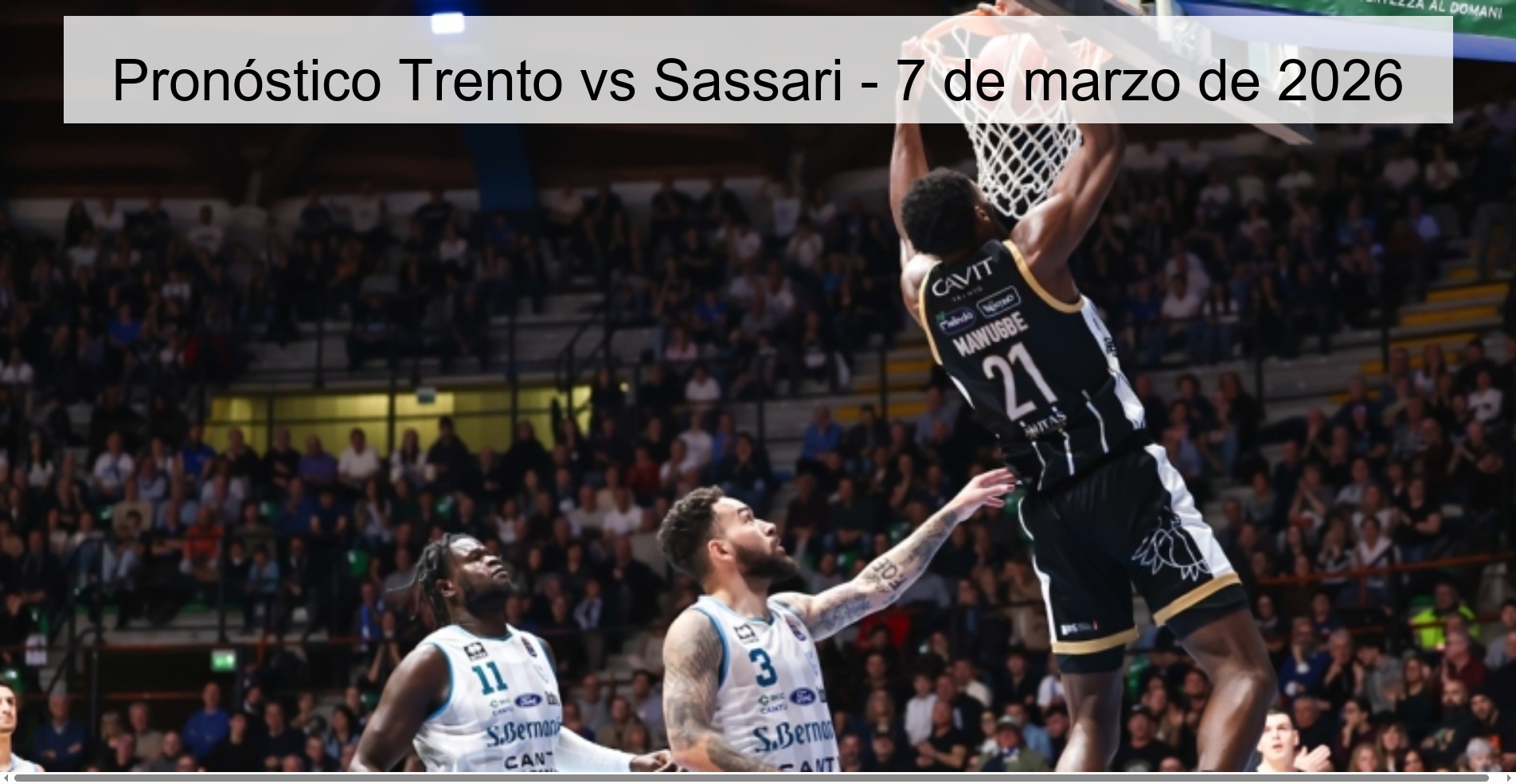 Trento vs Sassari Prediction – March 7, 2026