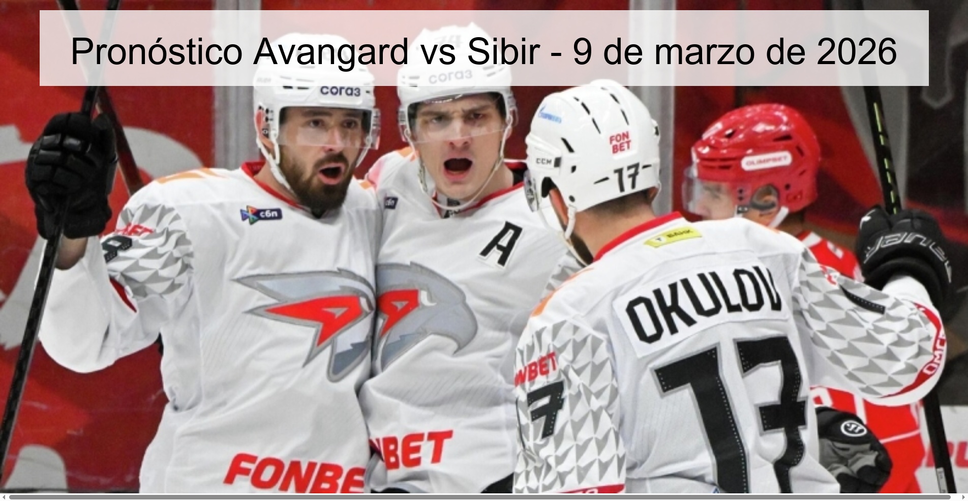 Avangard vs Sibir Prediction – March 9, 2026