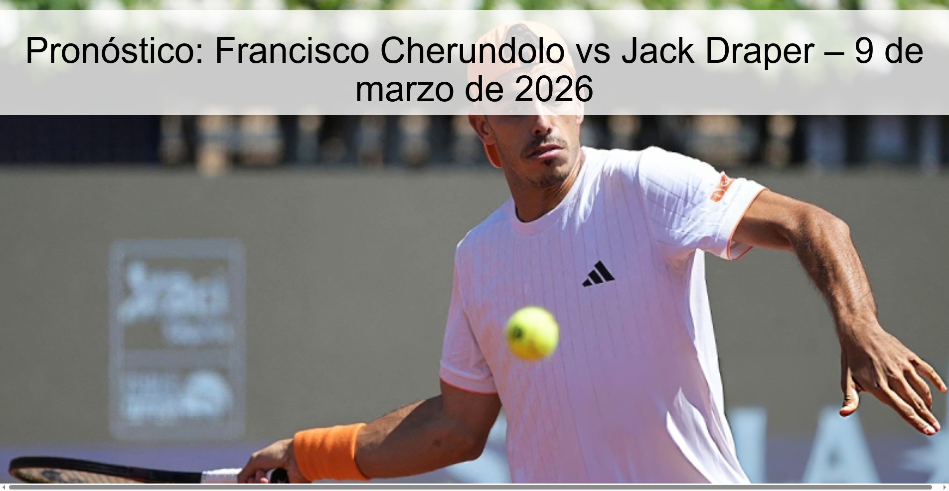 Prediction: Francisco Cherundolo vs Jack Draper – March 9, 2026