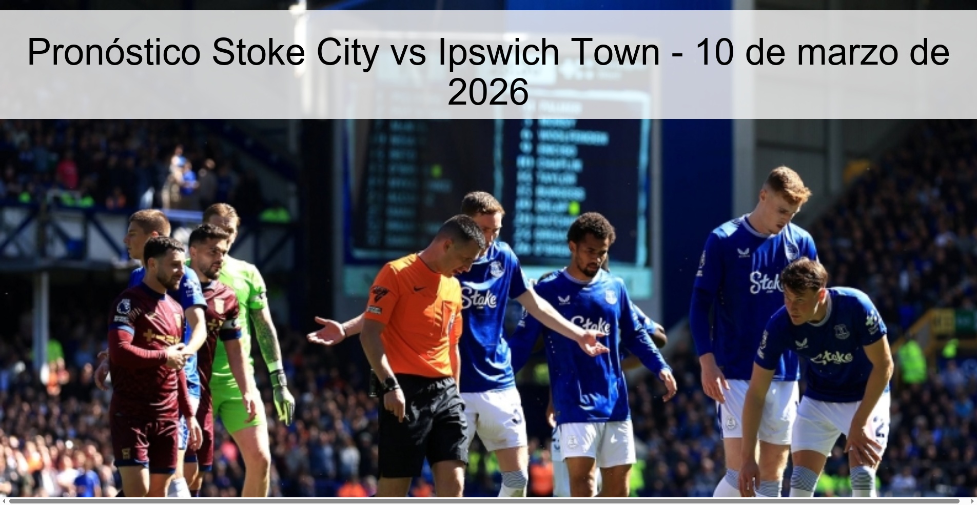 Stoke City vs Ipswich Town Prediction – March 10, 2026