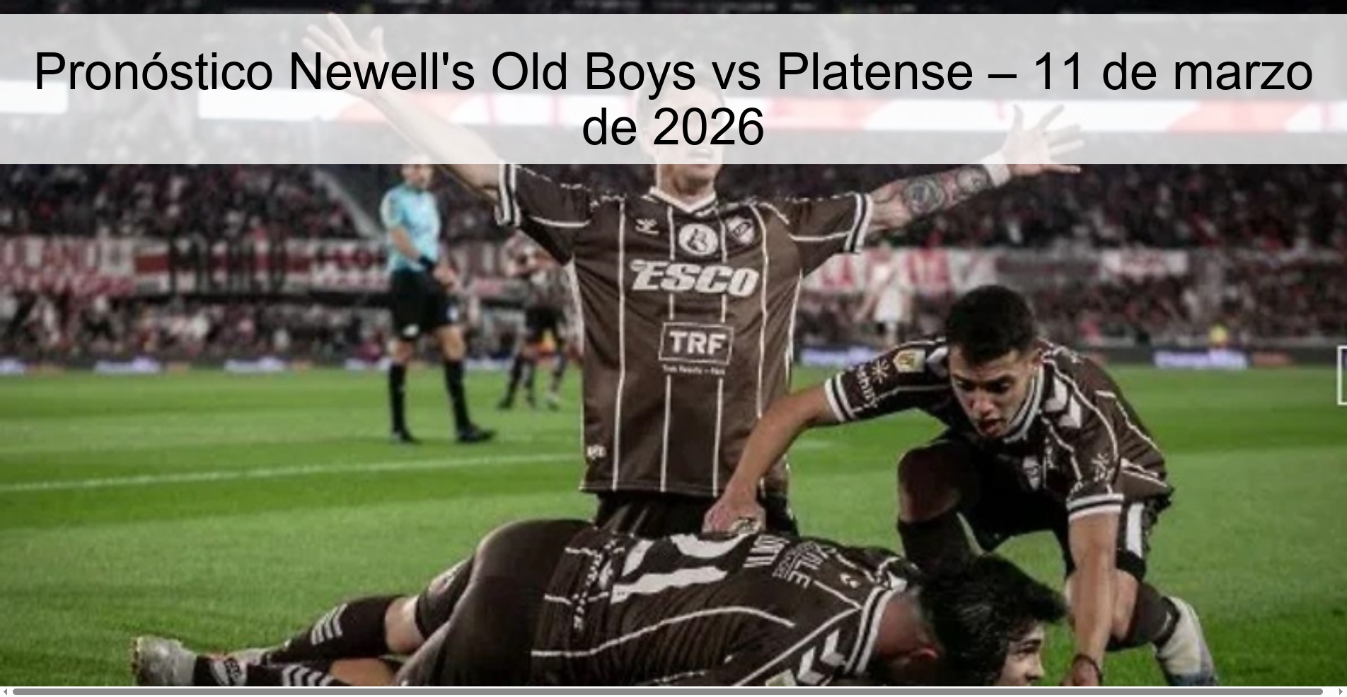 Newell's Old Boys vs Platense Prediction – March 11, 2026