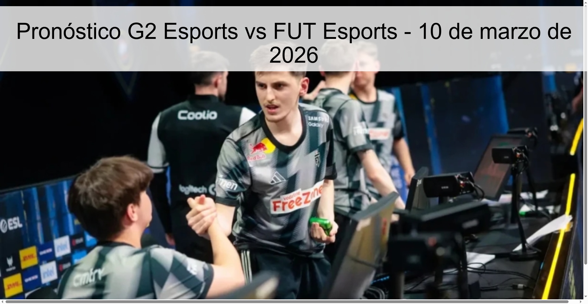G2 Esports vs FUT Esports Prediction – March 10, 2026