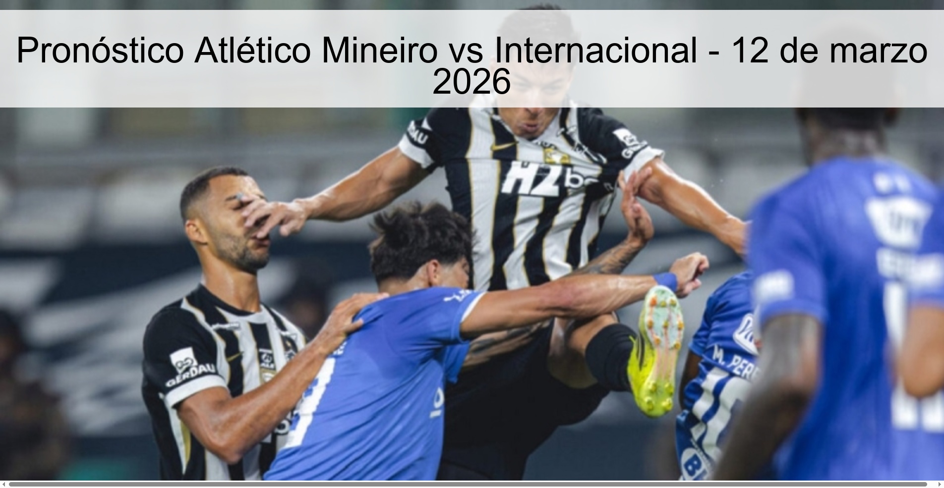 Atlético Mineiro vs Internacional Prediction - March 12, 2026