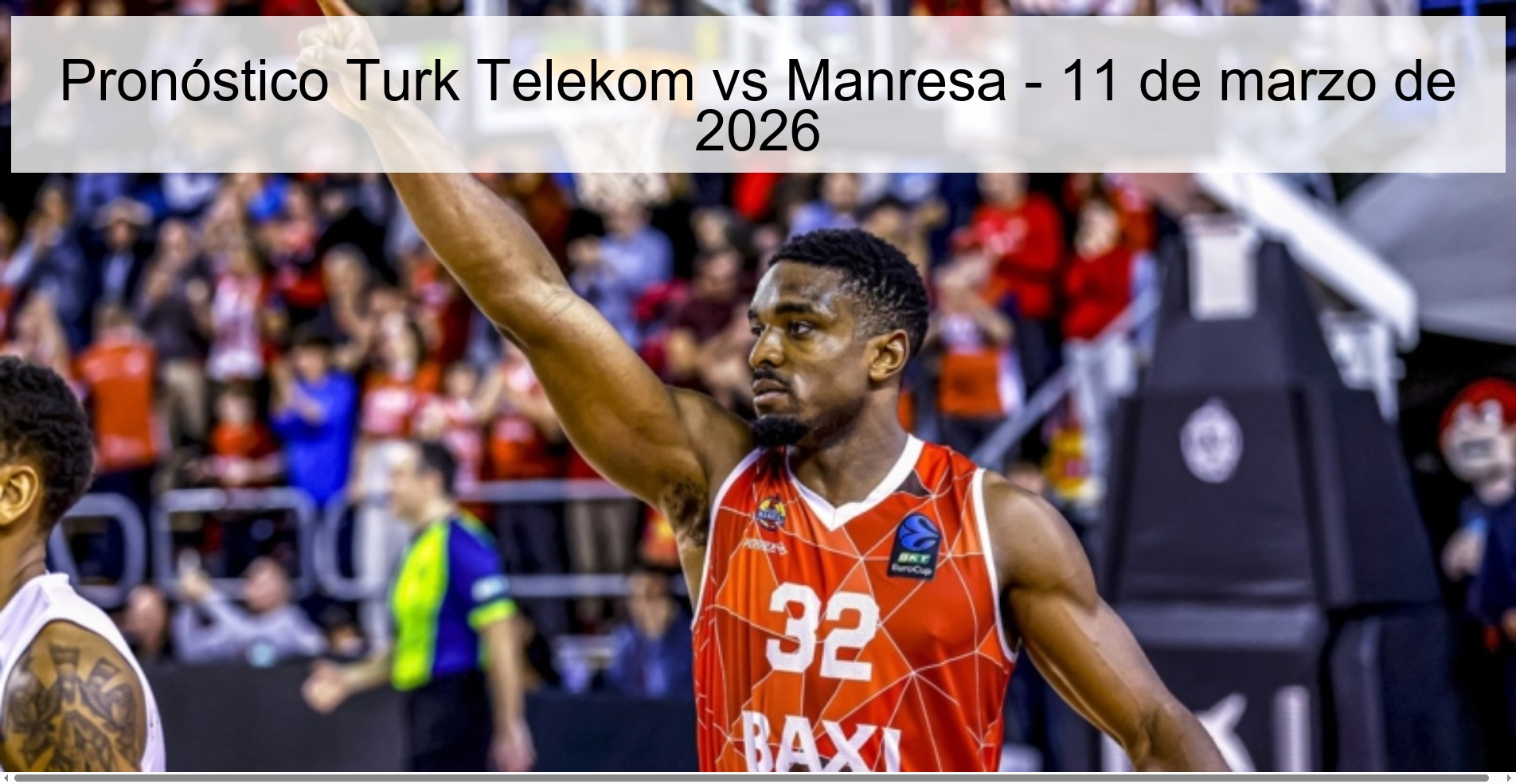 Turk Telekom vs Manresa Prediction – March 11, 2026
