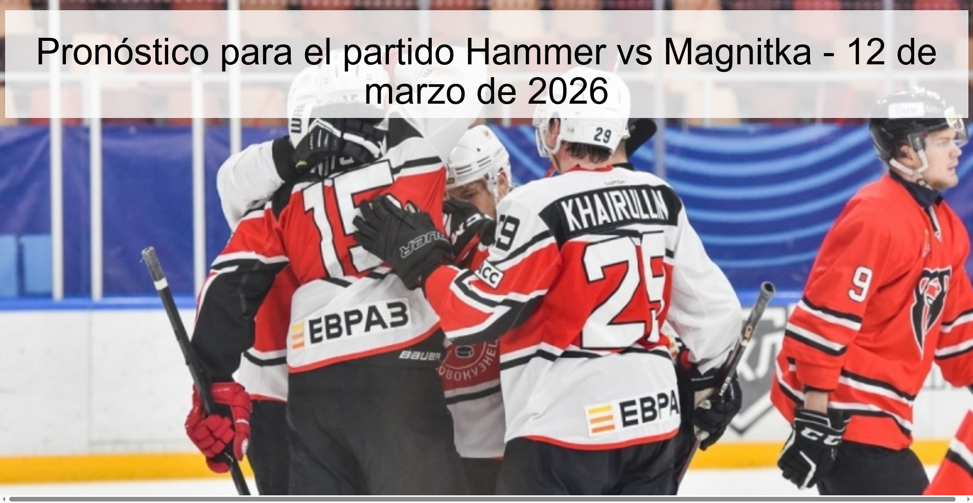 Prediction for the match Hammer vs Magnitka - March 12, 2026