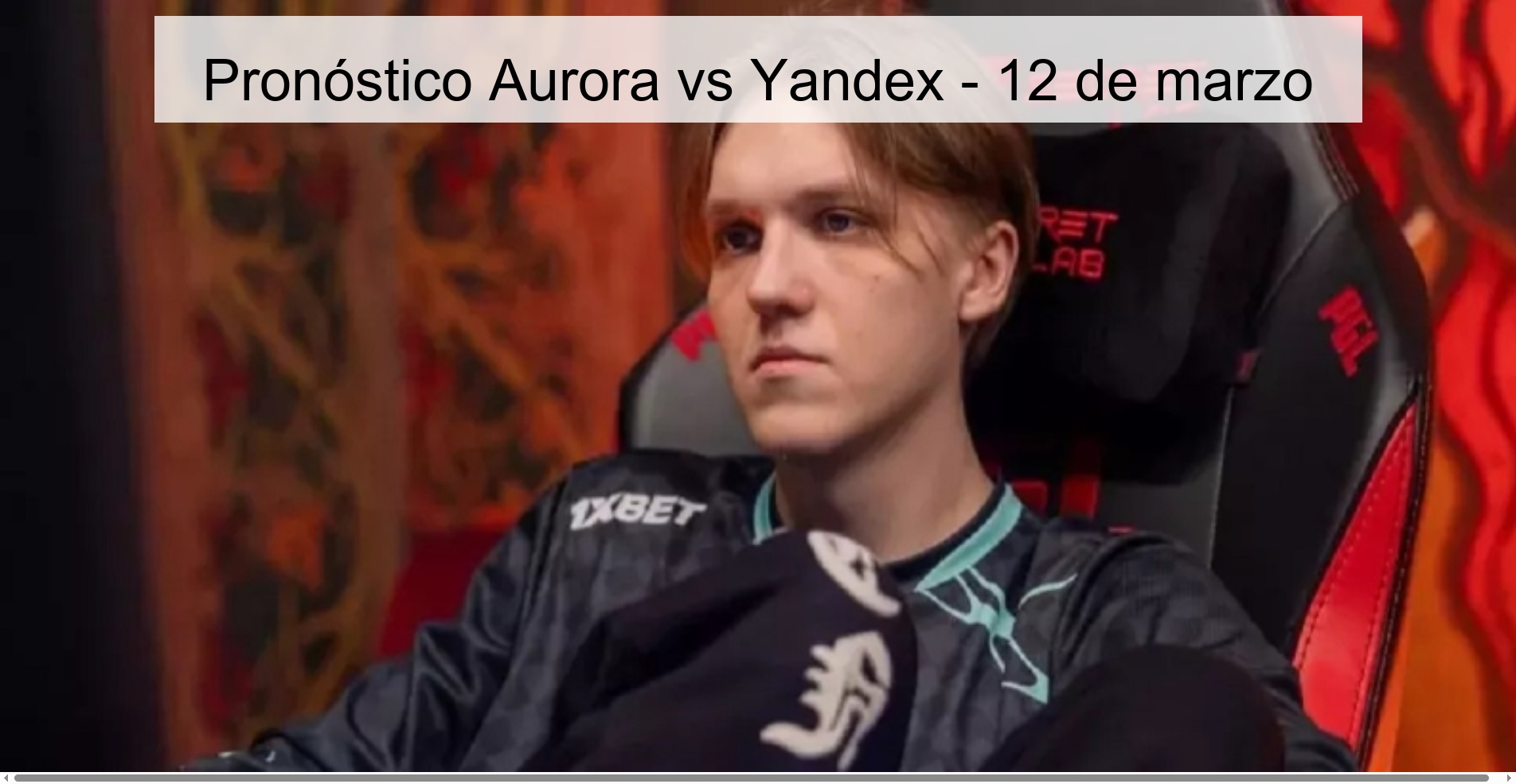 Aurora vs Yandex Prediction – March 12