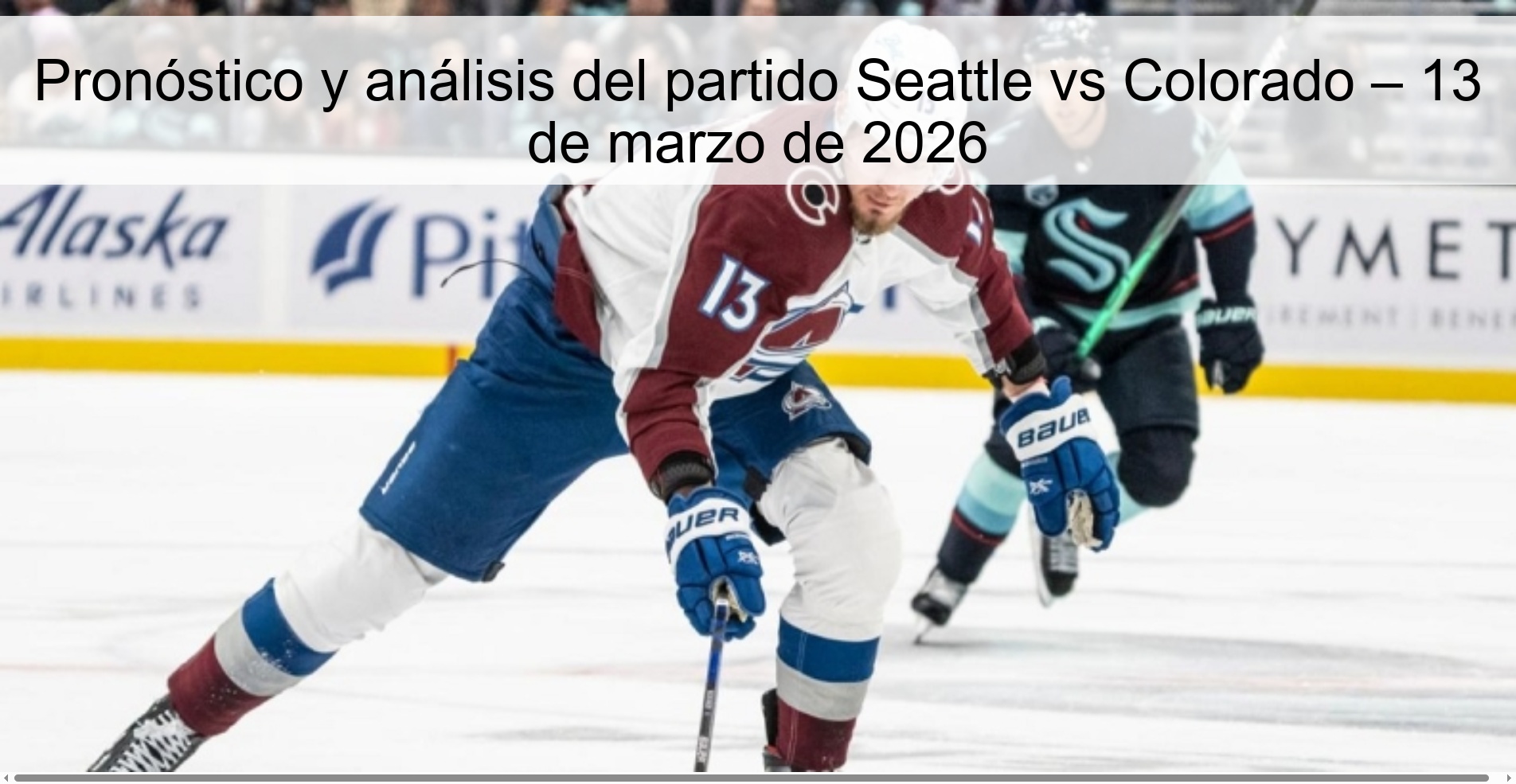 Seattle vs Colorado match prediction and analysis – March 13, 2026 Seattle vs Colorado match prediction and analysis – March 13, 2026