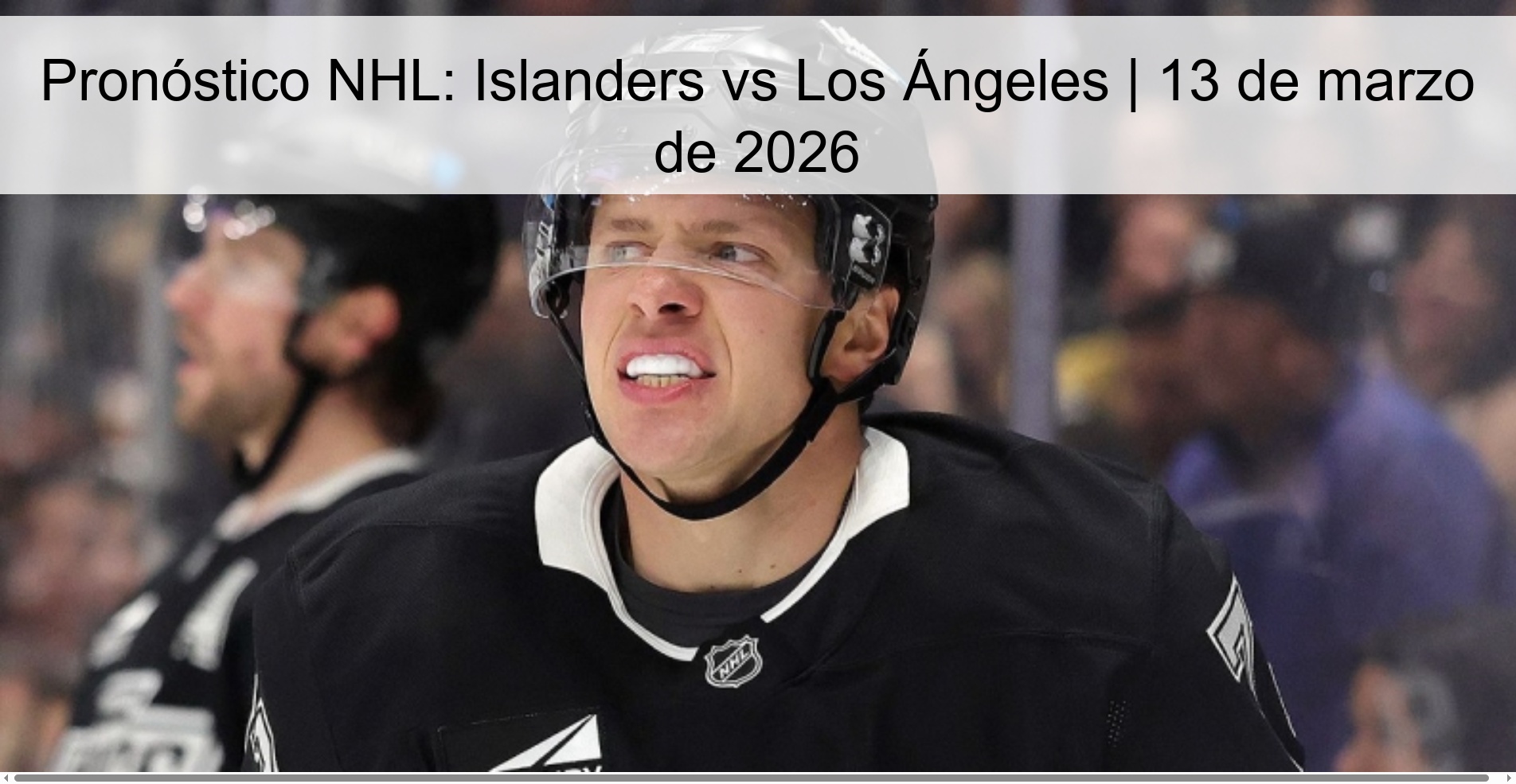 NHL Prediction: Islanders vs Los Angeles | March 13, 2026