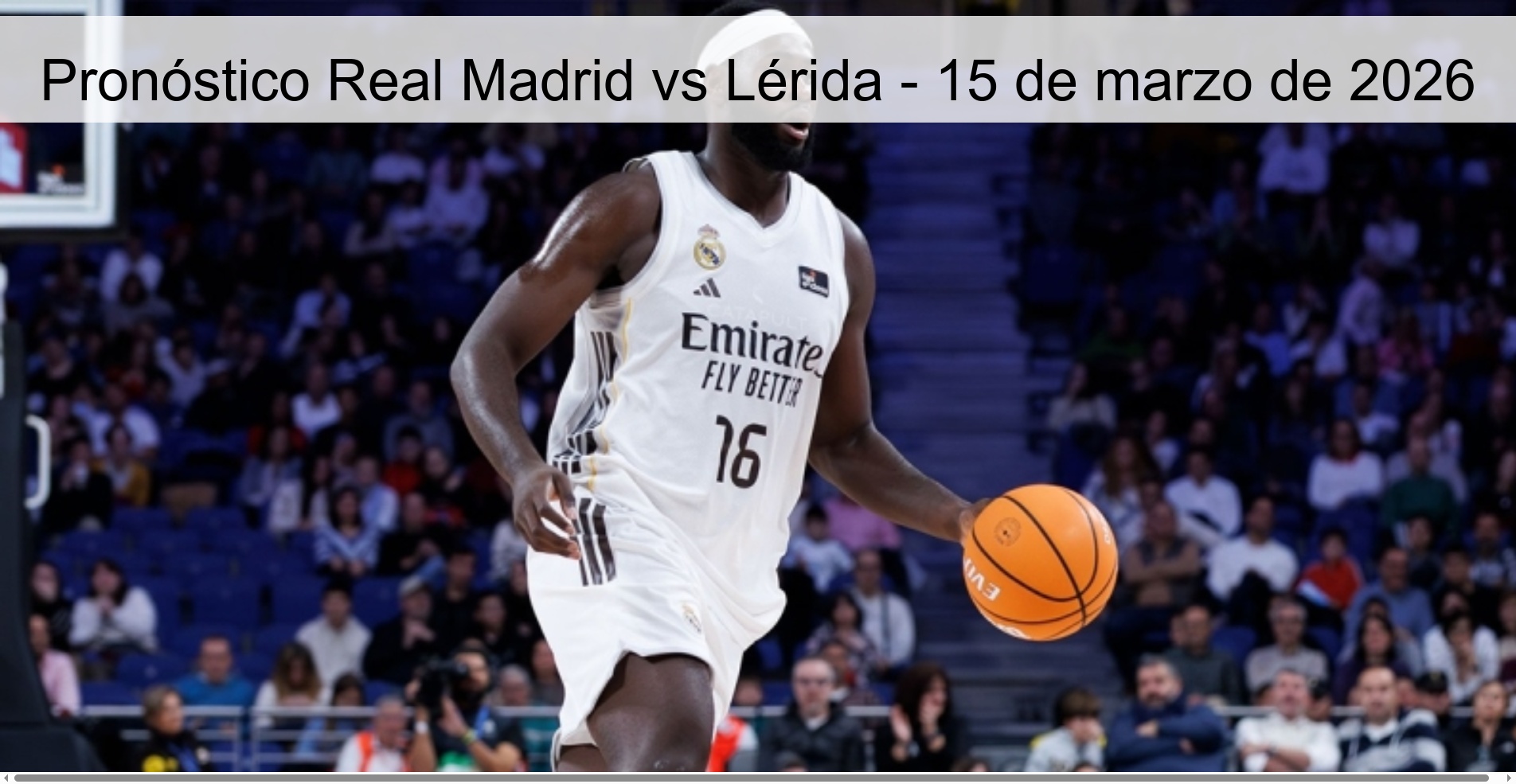 Real Madrid vs Lérida Prediction - March 15, 2026