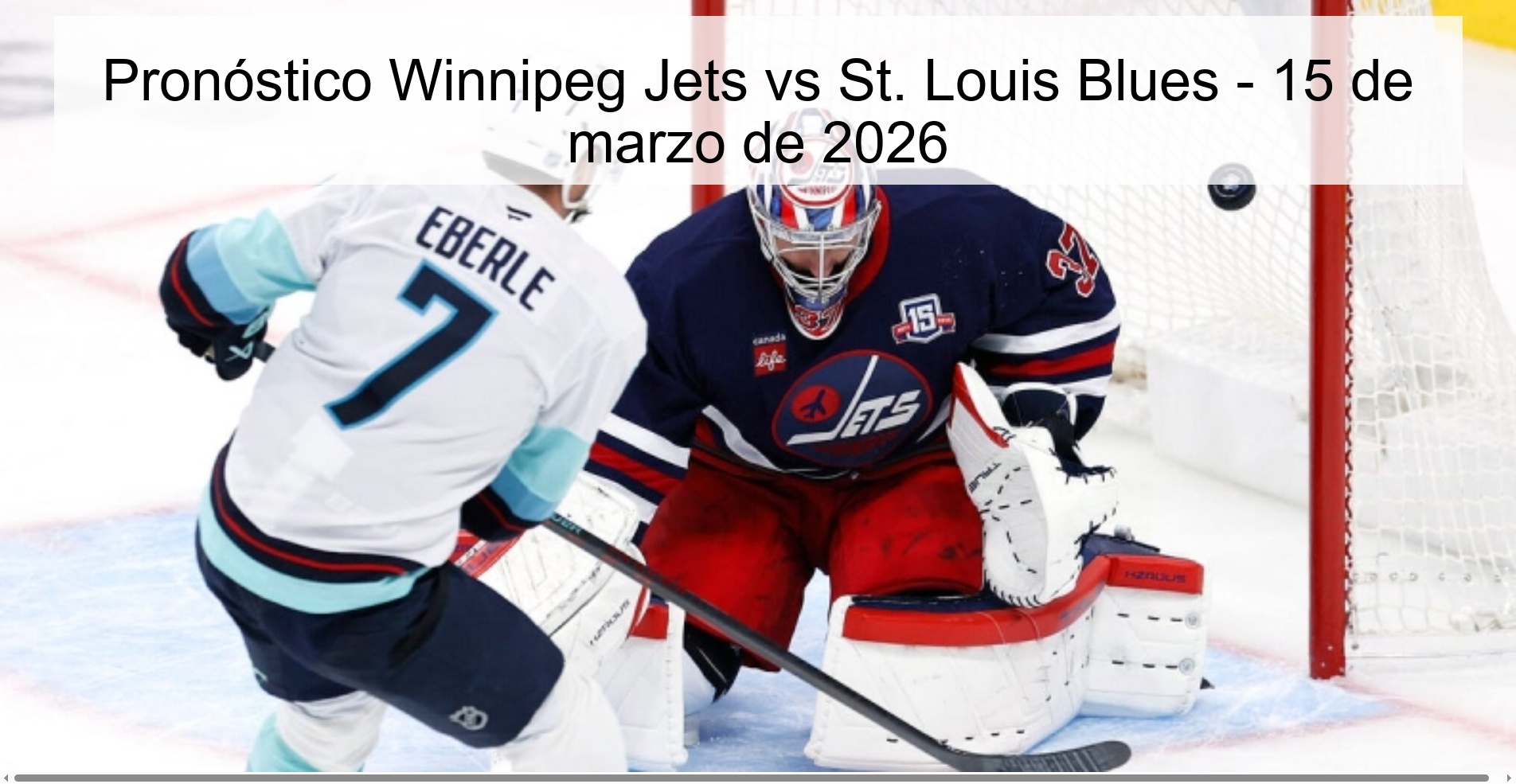 Winnipeg Jets vs St. Louis Blues Prediction – March 15, 2026