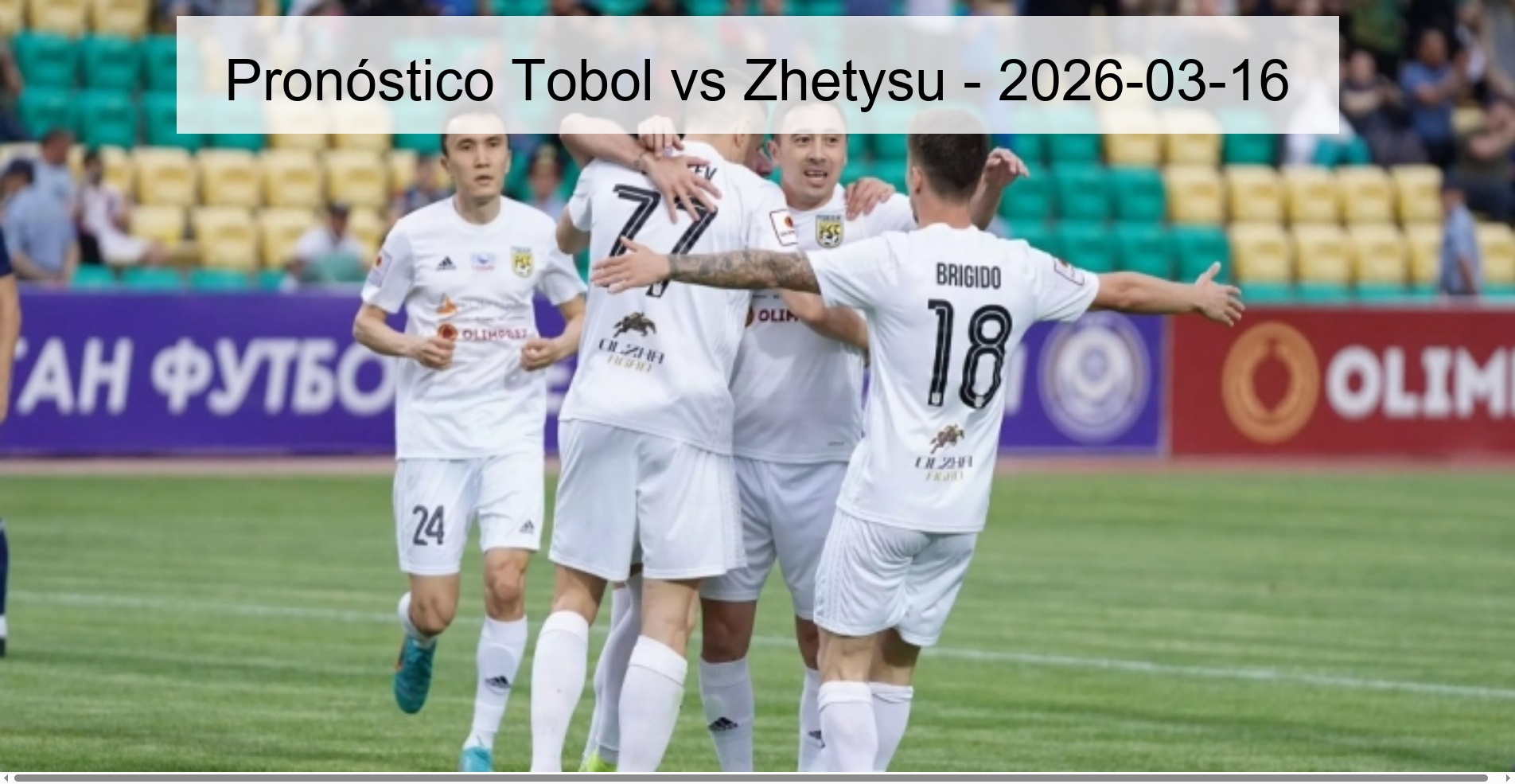 Tobol vs Zhetysu Prediction - 2026-03-16