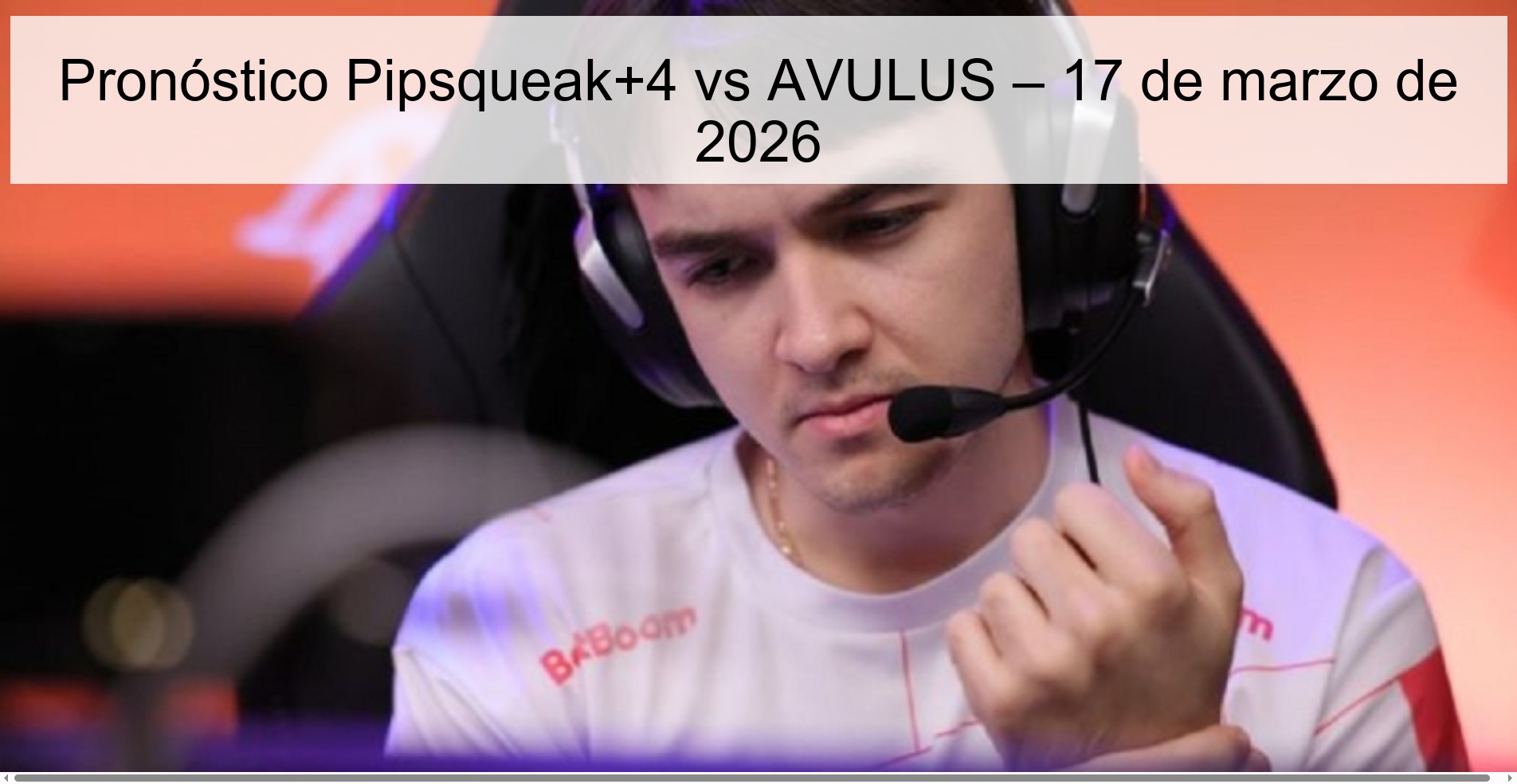 Pipsqueak+4 vs AVULUS Prediction – March 17, 2026