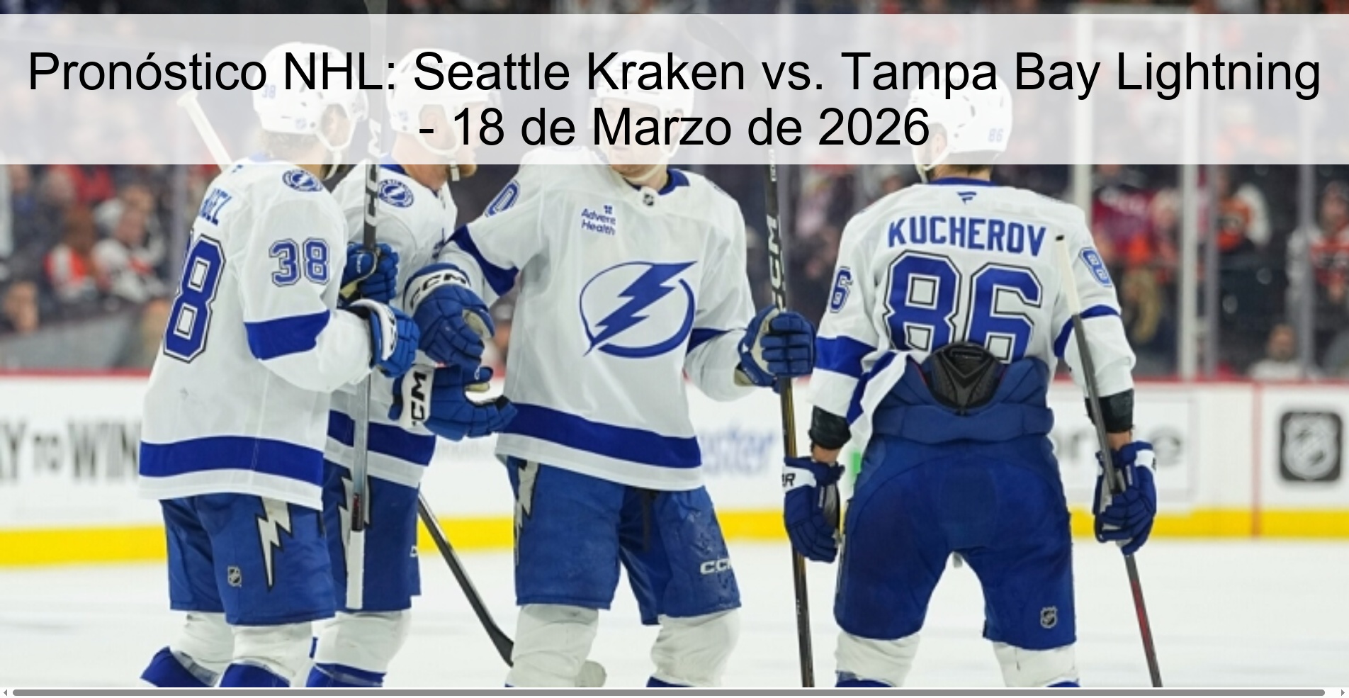 NHL Prediction: Seattle Kraken vs. Tampa Bay Lightning - March 18, 2026 NHL Prediction: Seattle Kraken vs. Tampa Bay Lightning - March 18, 2026