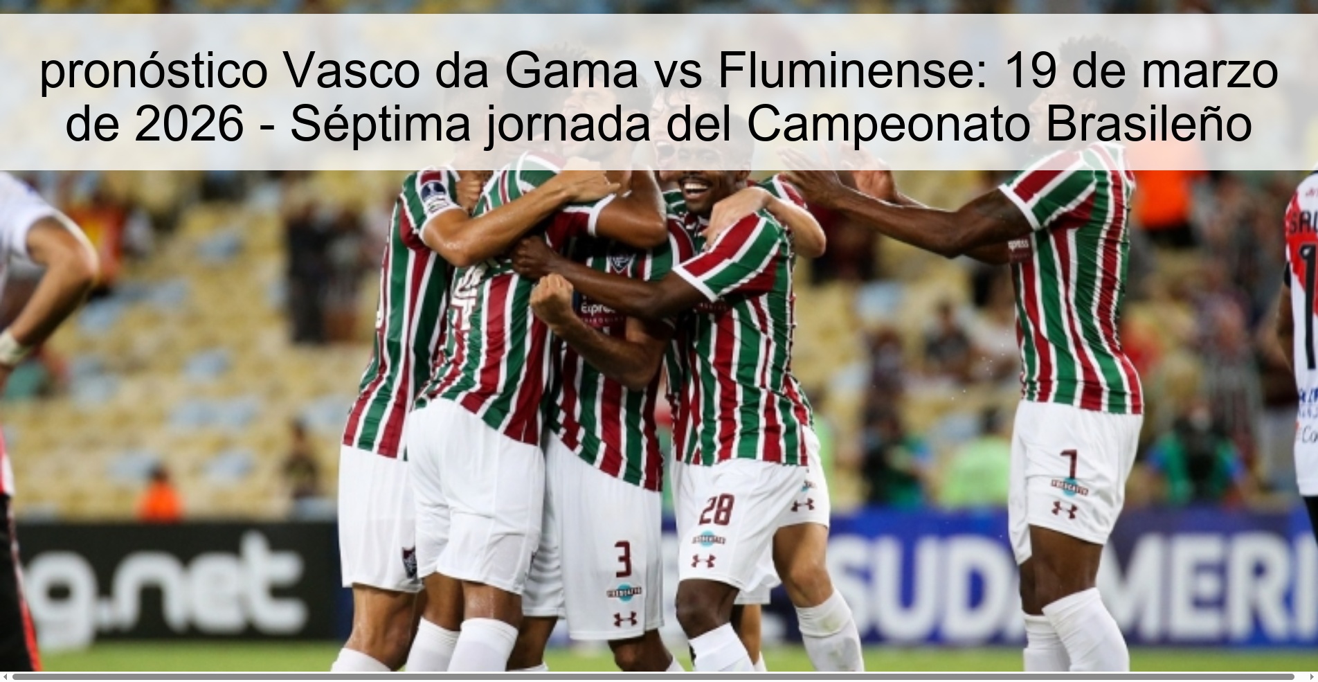 Vasco da Gama vs Fluminense prediction: March 19, 2026 - Seventh day of the Brazilian Championship