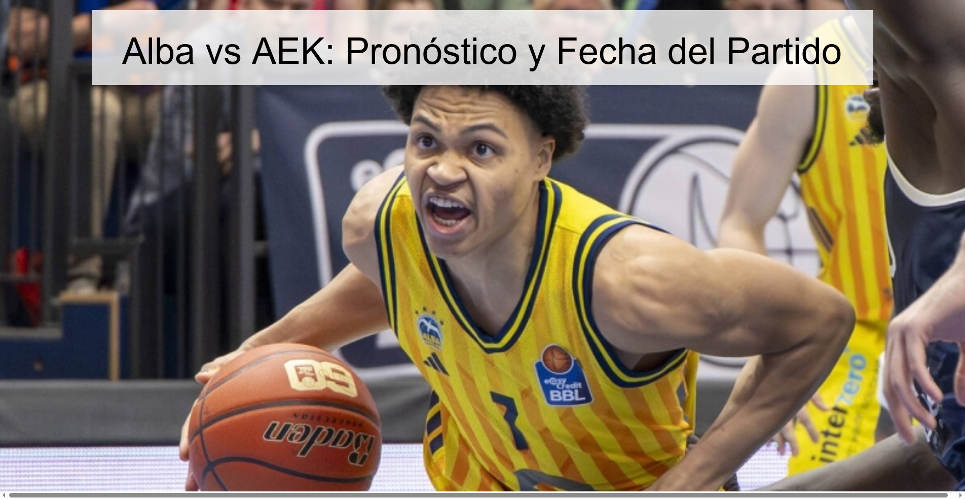 Alba vs AEK: Match Date and Prediction