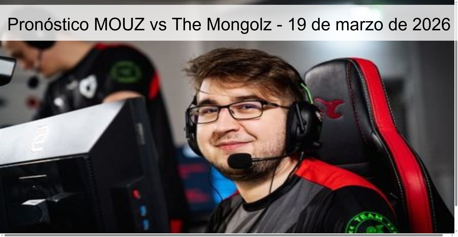 MOUZ vs The Mongolz Prediction – March 19, 2026