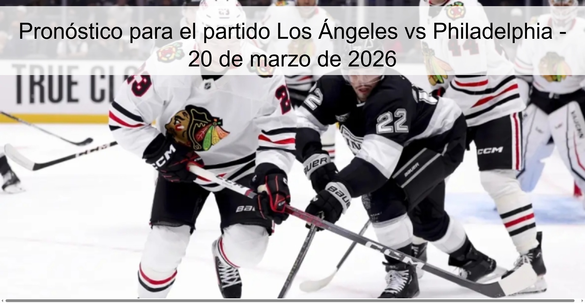 Pronóstico para el partido Los Ángeles vs Philadelphia - 20 de marzo de 2026